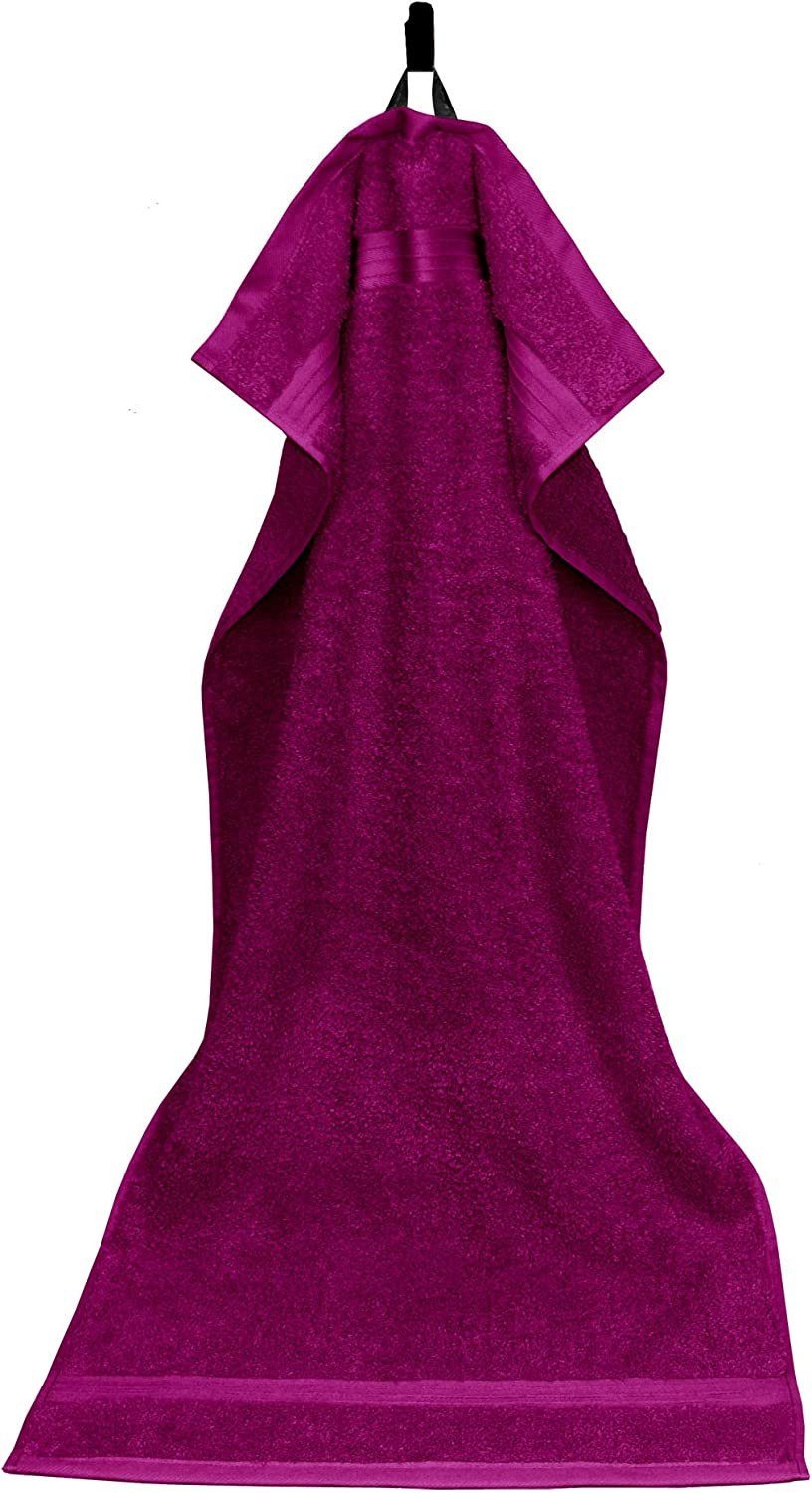 Lila Frottee Linz, (2-St), Handtücher Handtücher Violett Baumwolle aus Lashuma Orchidee 50x100 cm