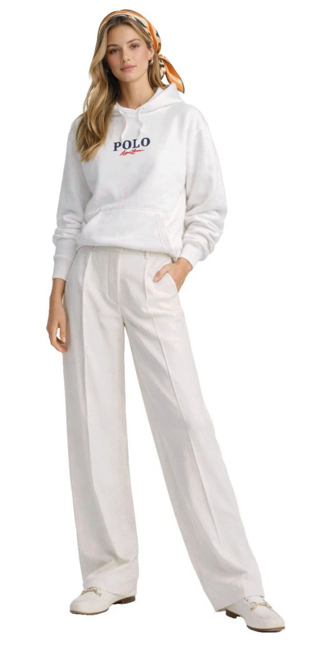 Polo Ralph Lauren Kapuzensweatshirt Damen Fleece Hoodie Sweatshirt mit Kängurutasche Eine sofortige Authentifizierung über das Ralph Lauren-System möglich.
