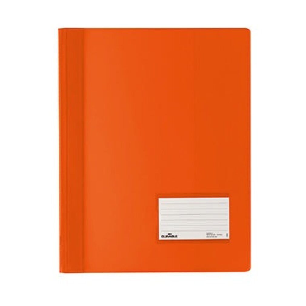 Fächermappe Schnell-Hefter Duralux A4 überbreit orange
