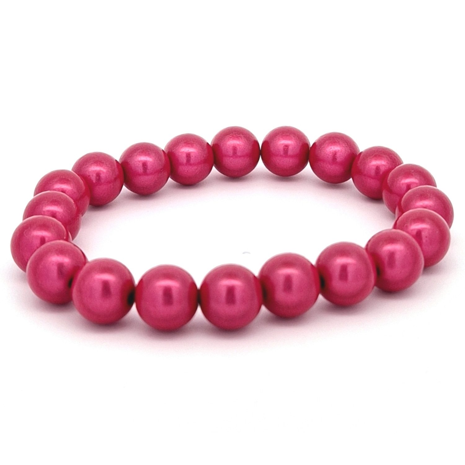 Impala Armband Perlenarmband Wonder aus 10mm Perlen, verschiedene Farben, Damenarmband bunt