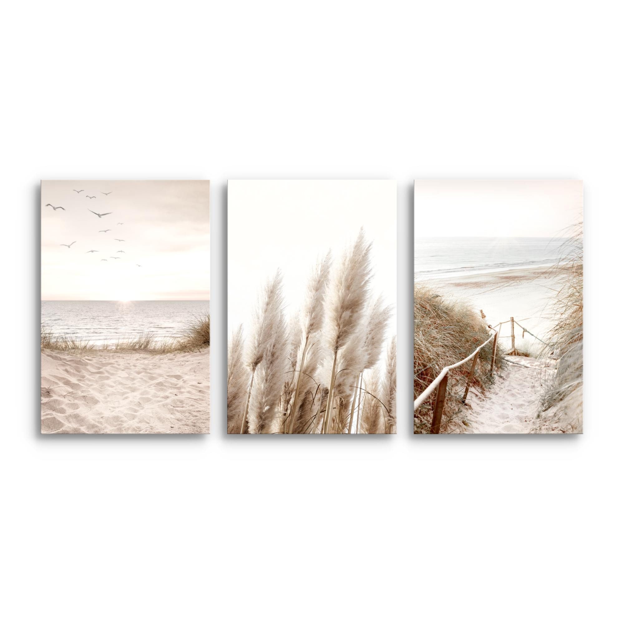 Novart Wandbild Wandbilder Boho Wohnzimmer Schlafzimmer Landhaus Deko, Boho günstig online kaufen