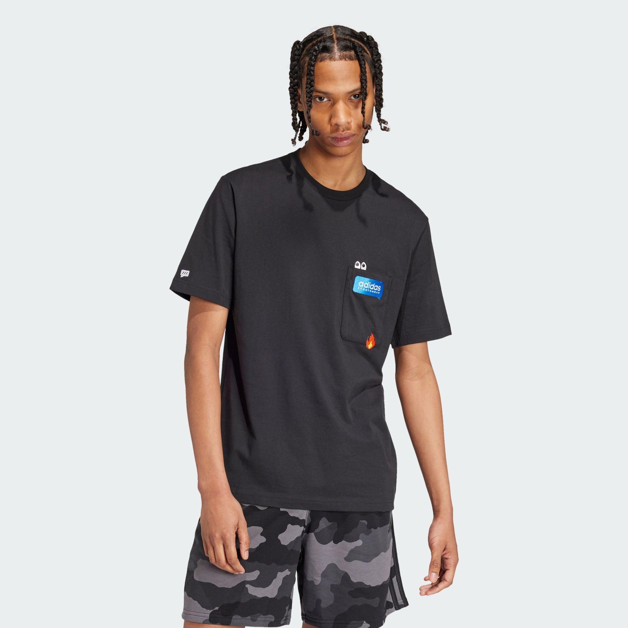 adidas Sportswear T-Shirt REMOJI POCKET GRAPHIC günstig online kaufen