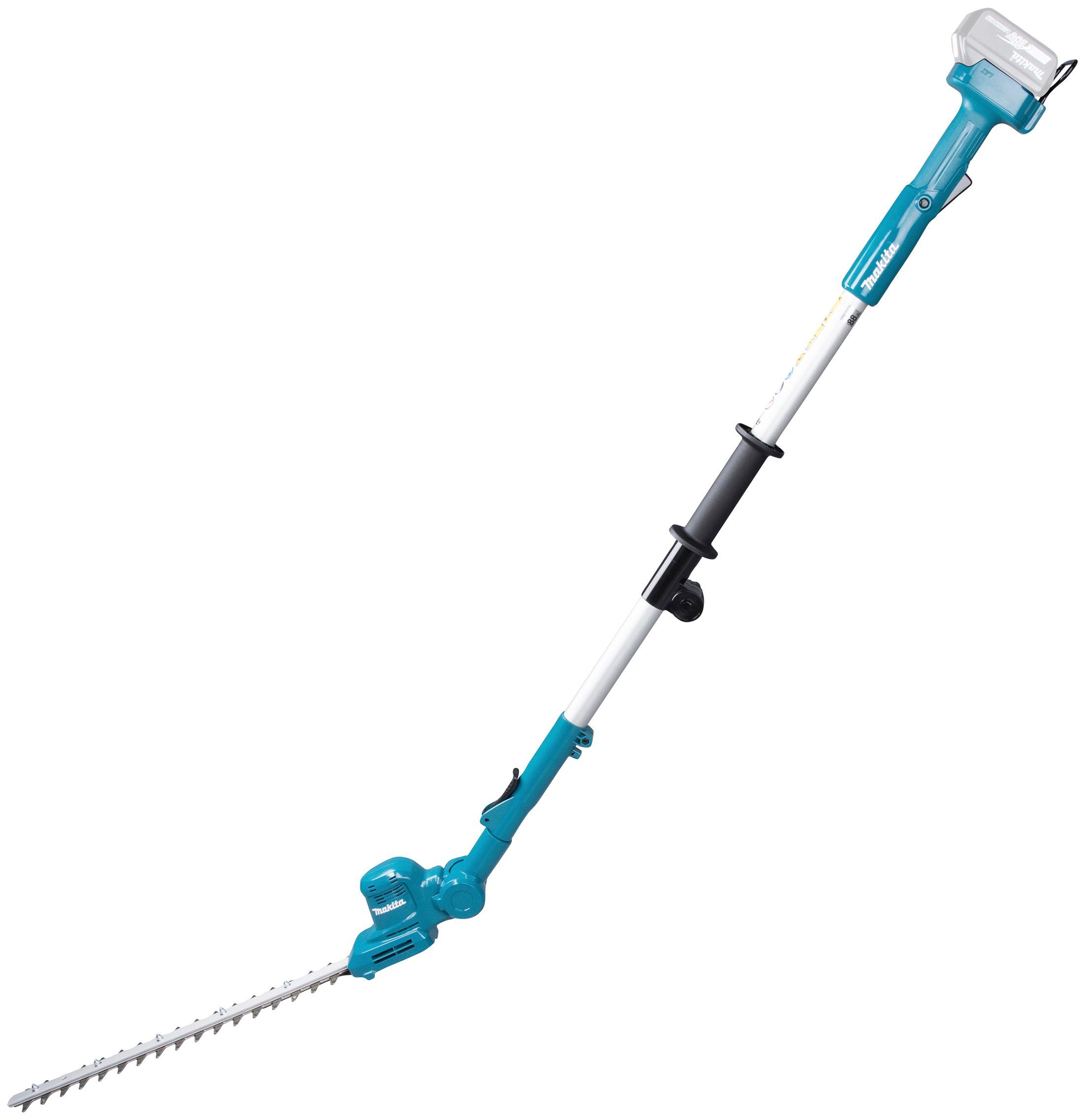 Makita Akku-Heckenschere DUN461WZ, 46 cm Schnittlänge, 18V LXT, ohne Akku und Ladegerät, mit Teleskop