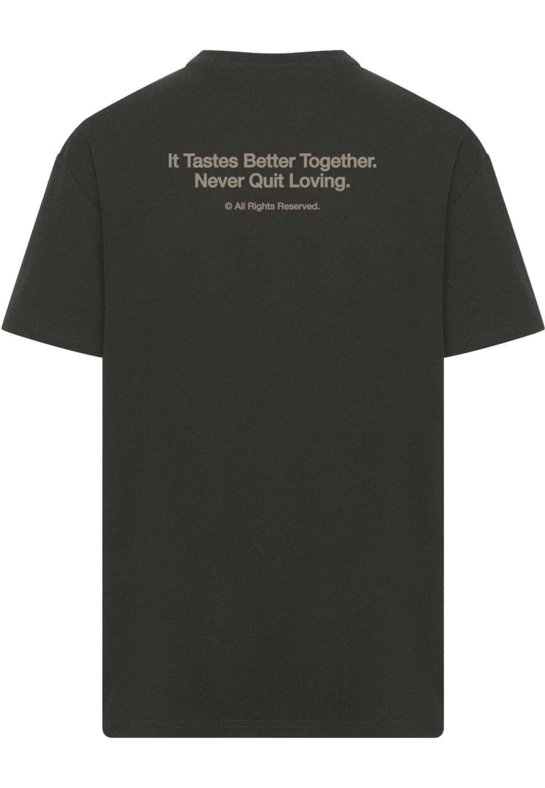 Upscale by Mister Tee T-Shirt Upscale by Mister Tee Never Quit Heavy Oversize Tee (1-tlg)