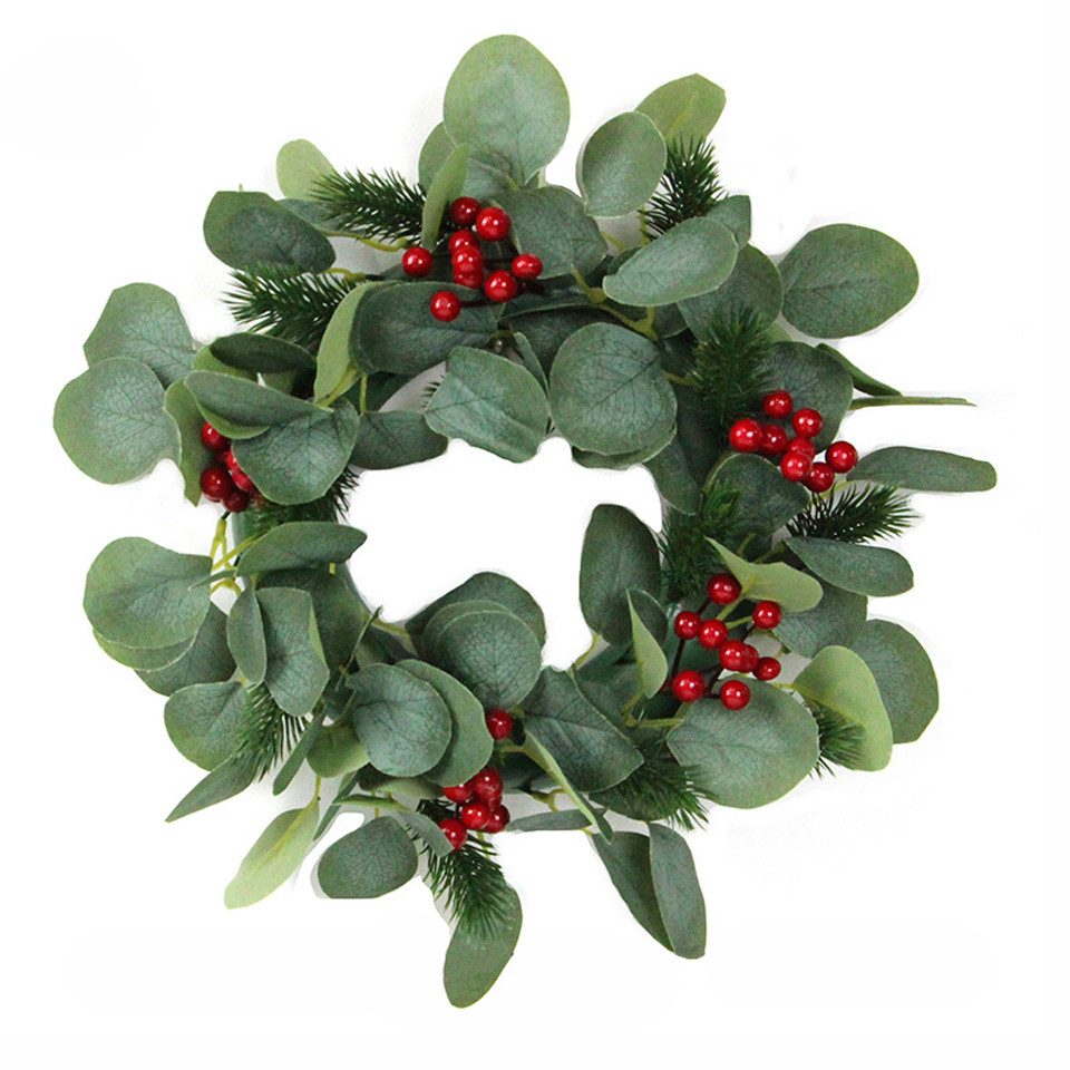 Kunstkranz Weihnachtskranz, Adventskranz, Dekokranz, Coonoor, Beerenkranz, Türkranz