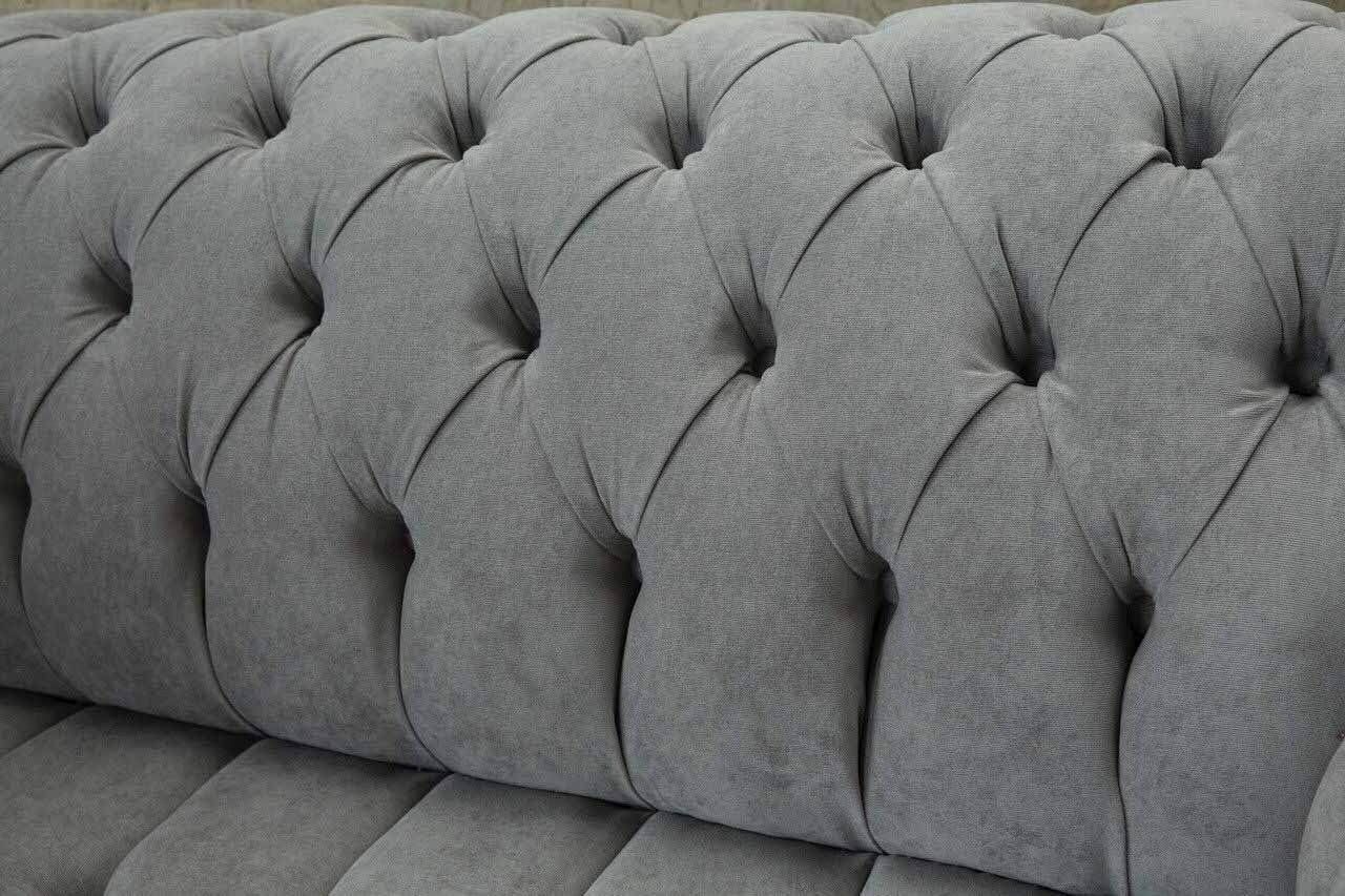 Sitzer Couch Modern Made JVmoebel Stoff Dreistzer, In Sofa Design Europe 2 Sofas Sofagarnitur
