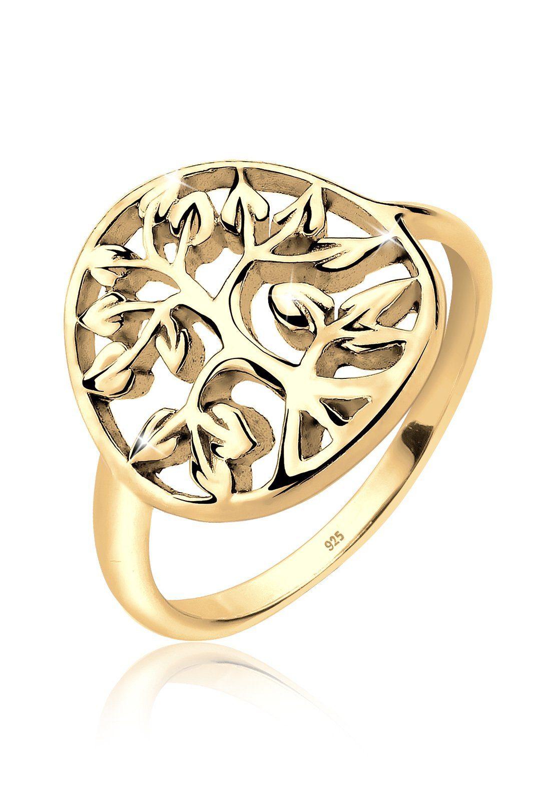 Elli Fingerring Lebensbaum Floral 925er Sterling günstig online kaufen