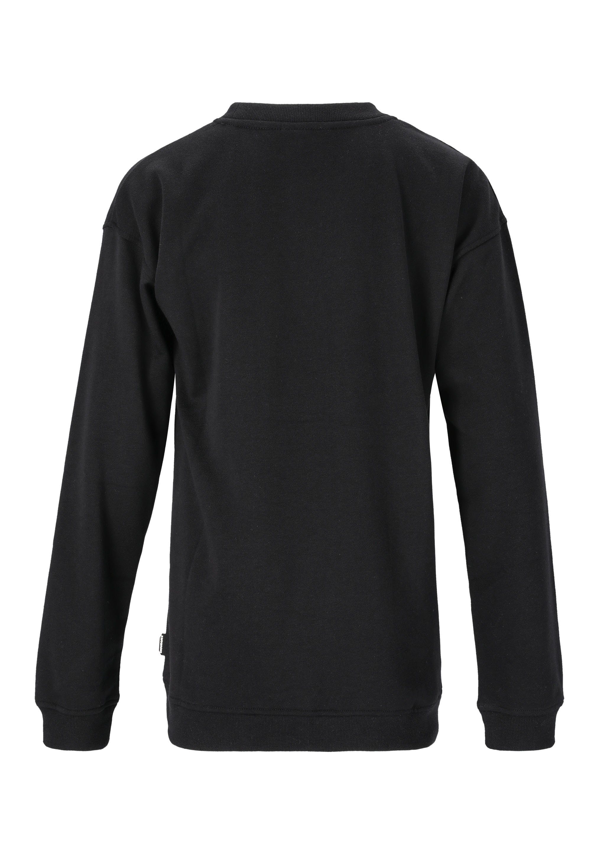 schwarz Baumwoll-Touch Bastini Sweatshirt mit ENDURANCE