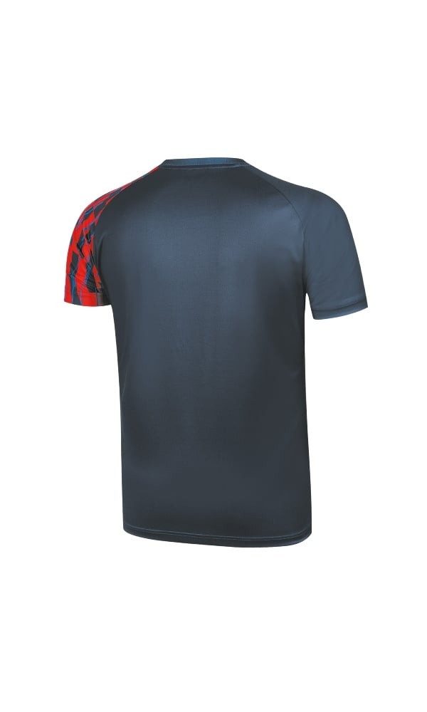 VICTOR T-Shirt T-50001TD B (100% Polyester) blau/rot Herren