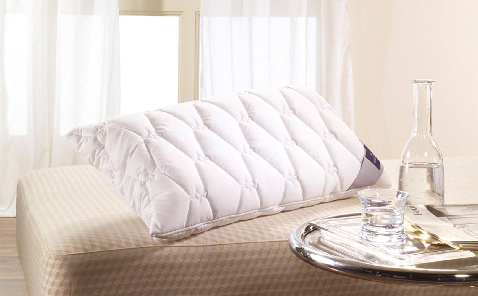 billerbeck Nackenstützkissen Novum, Kissen ist Allergiker freundlich (Hauss günstig online kaufen