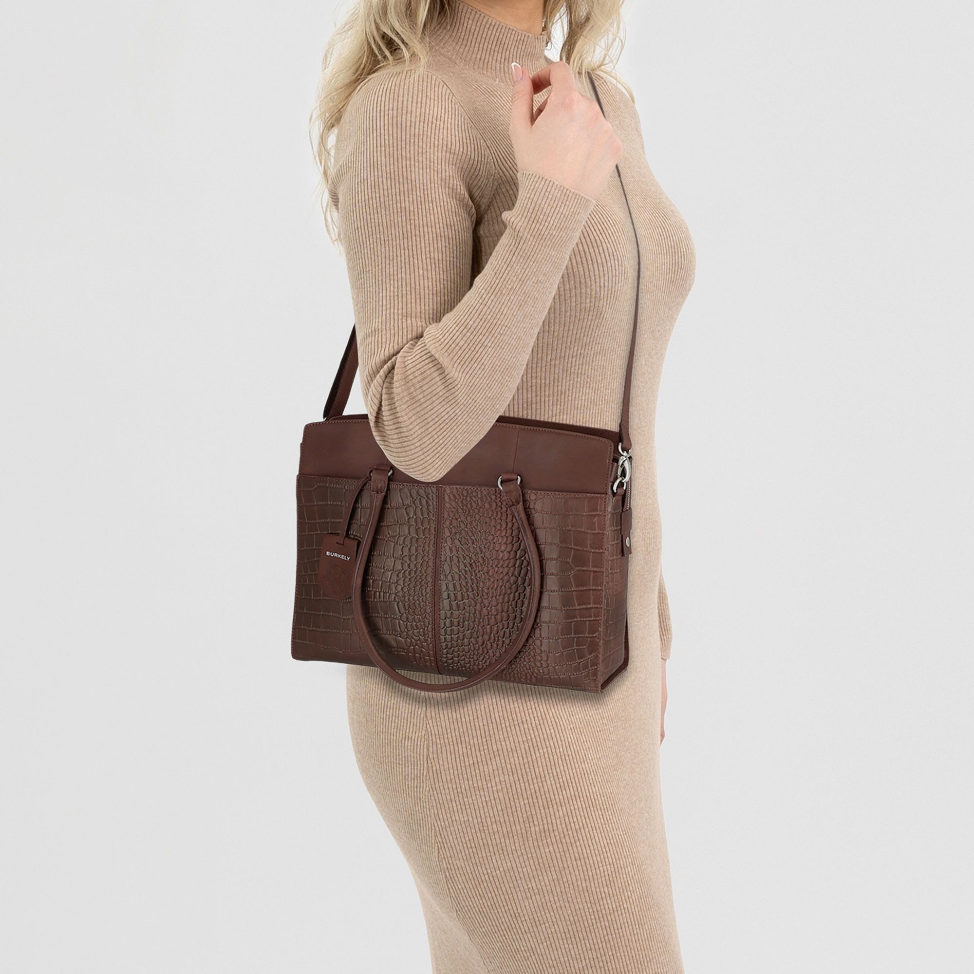 Burkely Aktentasche Cool Colbie, Leder