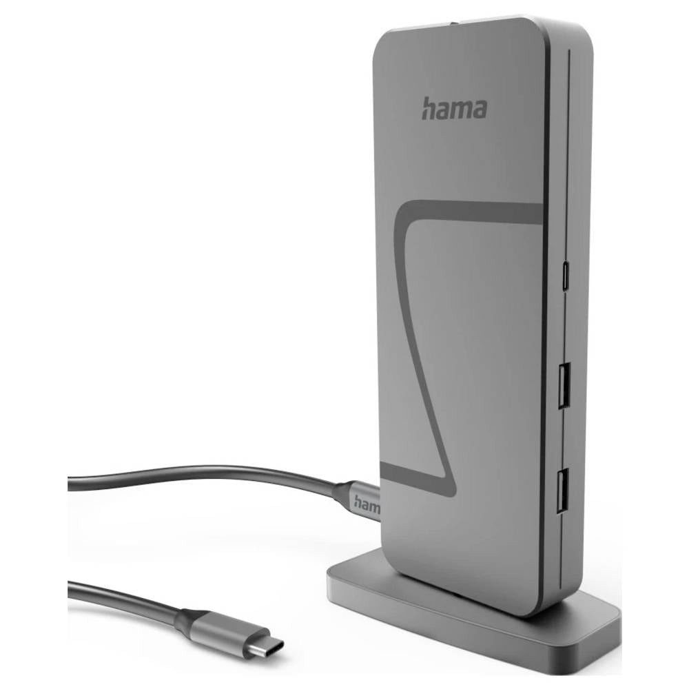 Hama Laptop-Dockingstation USB-C® Dockingstation Connect2Office Speed USB-C® Power Delivery