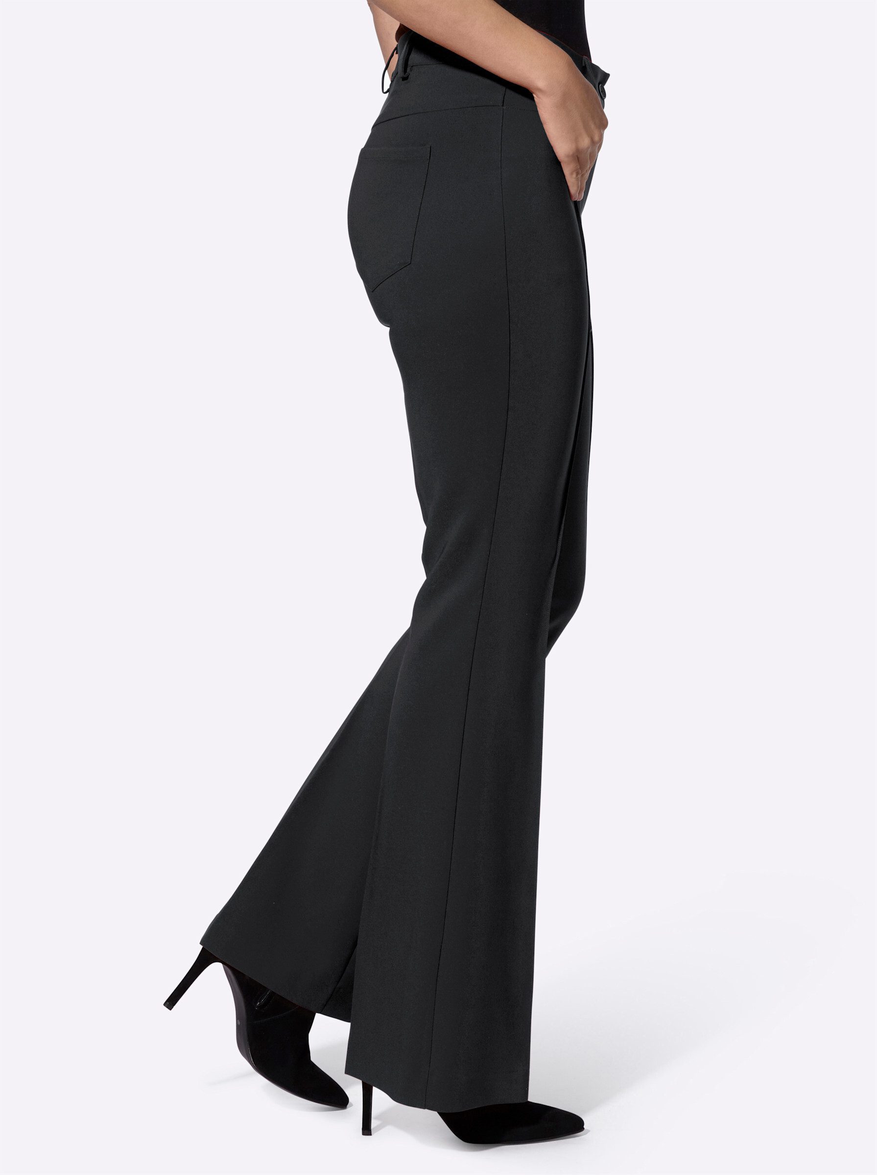 heine Jerseyhose Stretch-Hose Innenbeinlänge ca. 81 günstig online kaufen