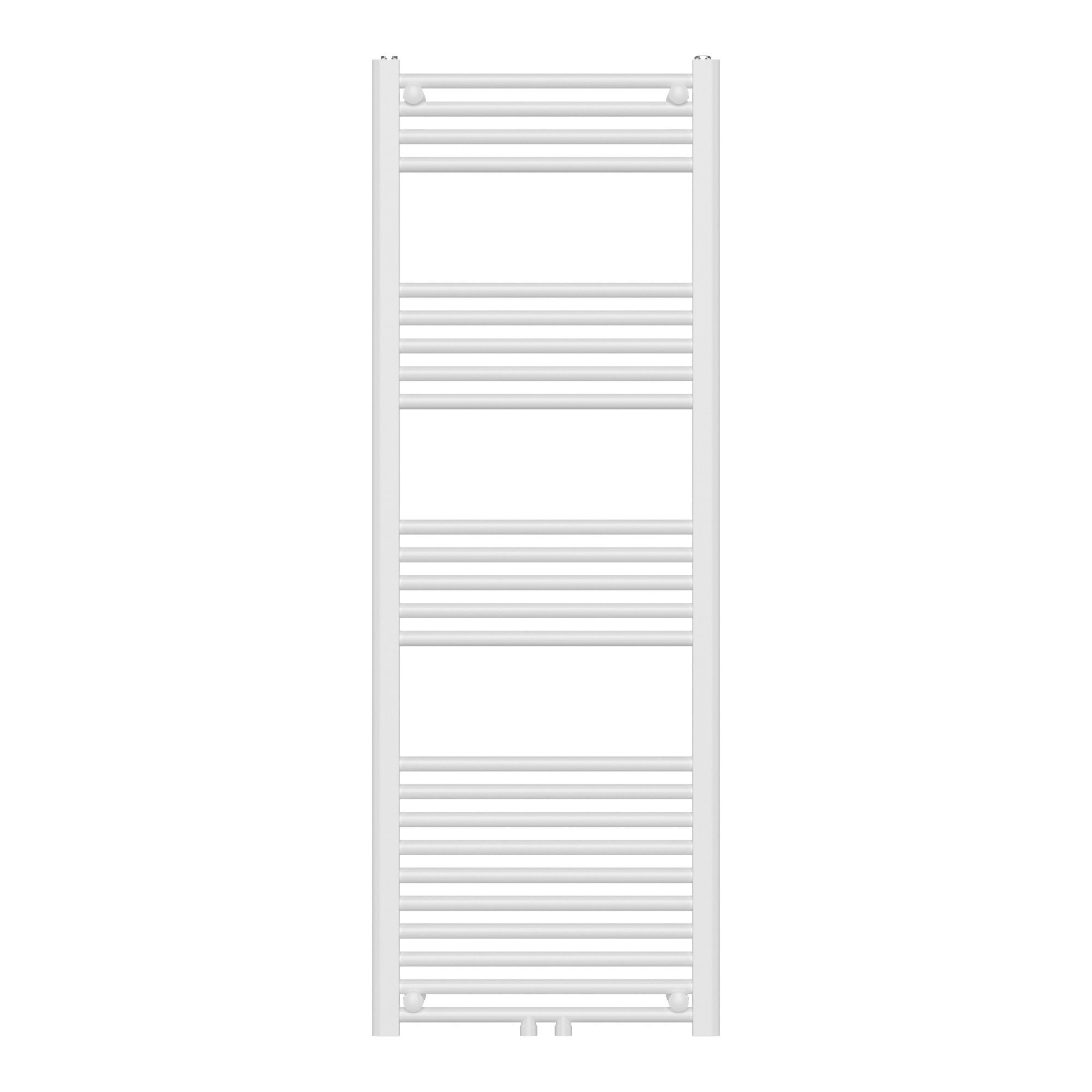 neu.haus Badheizkörper, »Voss« Handtuchheizkörper mit Stangen 140 x 50 cm Weiß