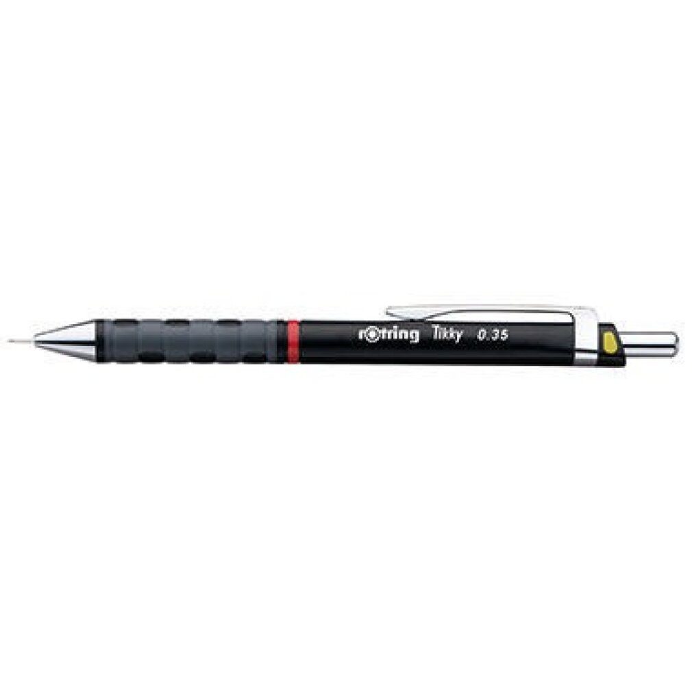 ROTRING Bleistift Tikky RD Druckbleistift 0,35 Starr Schwarz R5020030-S0770490-1904694