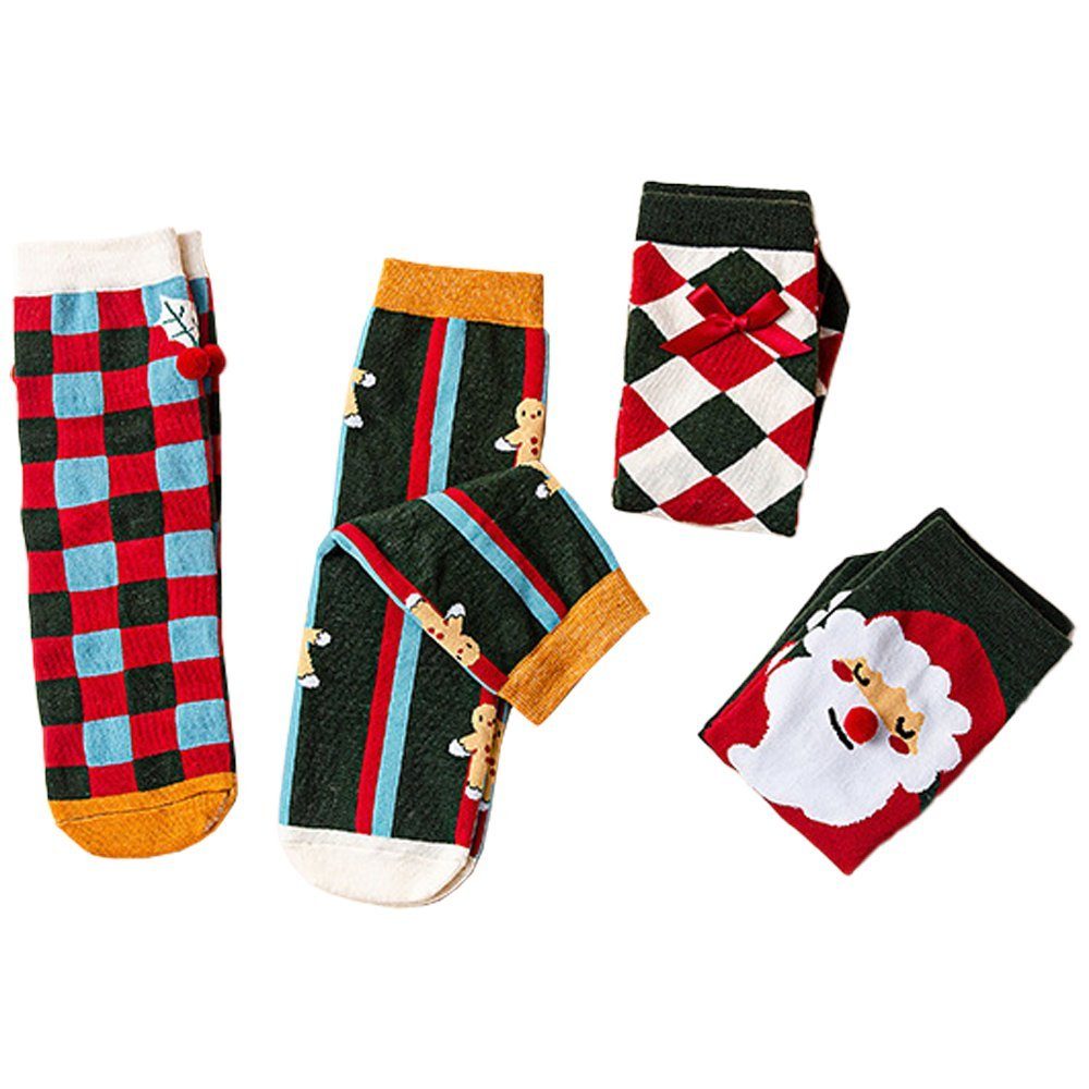 Mmgoqqt Socken »4 Paare Weihnachtssocken Damen Kuschelsocken Flauschige  Socken Weihnachten Socken Lustige Winter Warme Bettsocken Socken Christmas  Wichtelgeschenk Geschenk für Frauen« online kaufen | OTTO