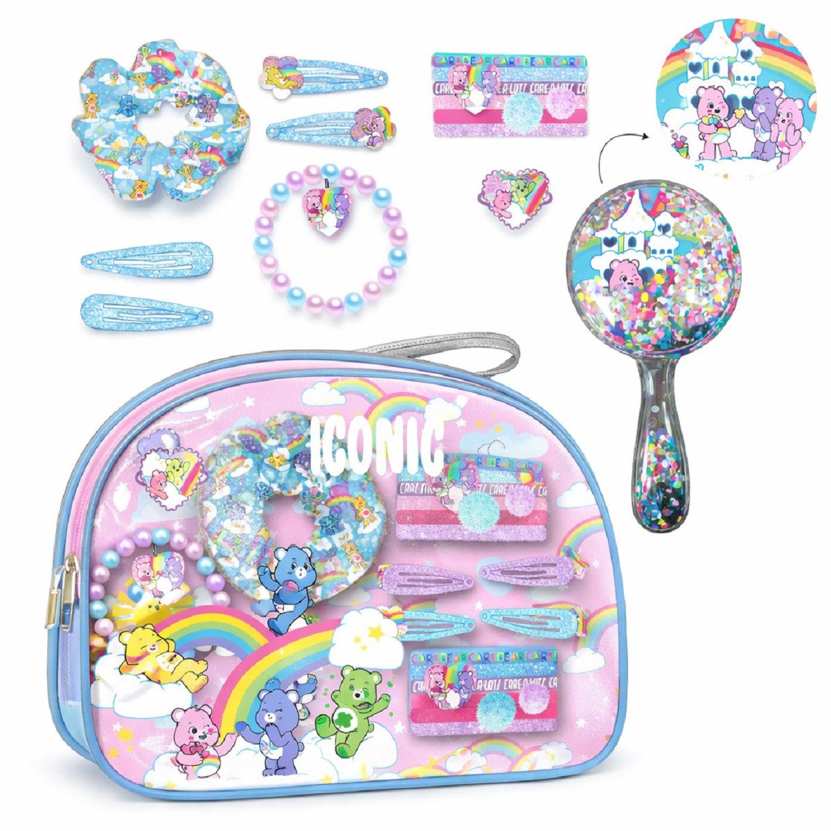 Glücksbärchis Beautycase Beauty Spielset für fantasievolle Styling Spiele
