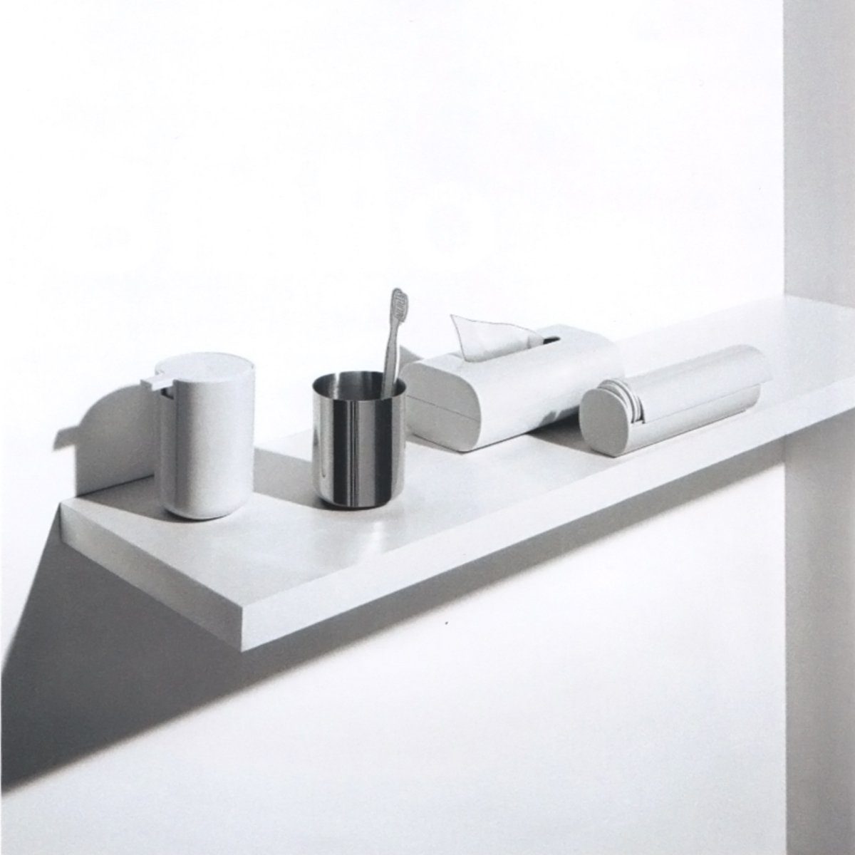 Alessi Seifenablage Seifenschale BIRILLO, weiß, Breite: 11.00 cm, Ø 11.00 cm