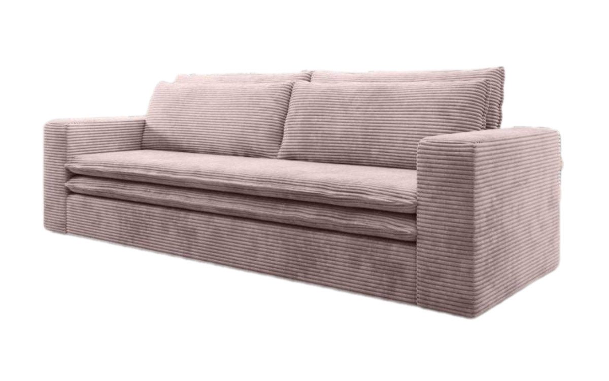 Luxusbetten24 Schlafsofa Designer Sofa Tilo, mit Schlaf- und Klappfunktion