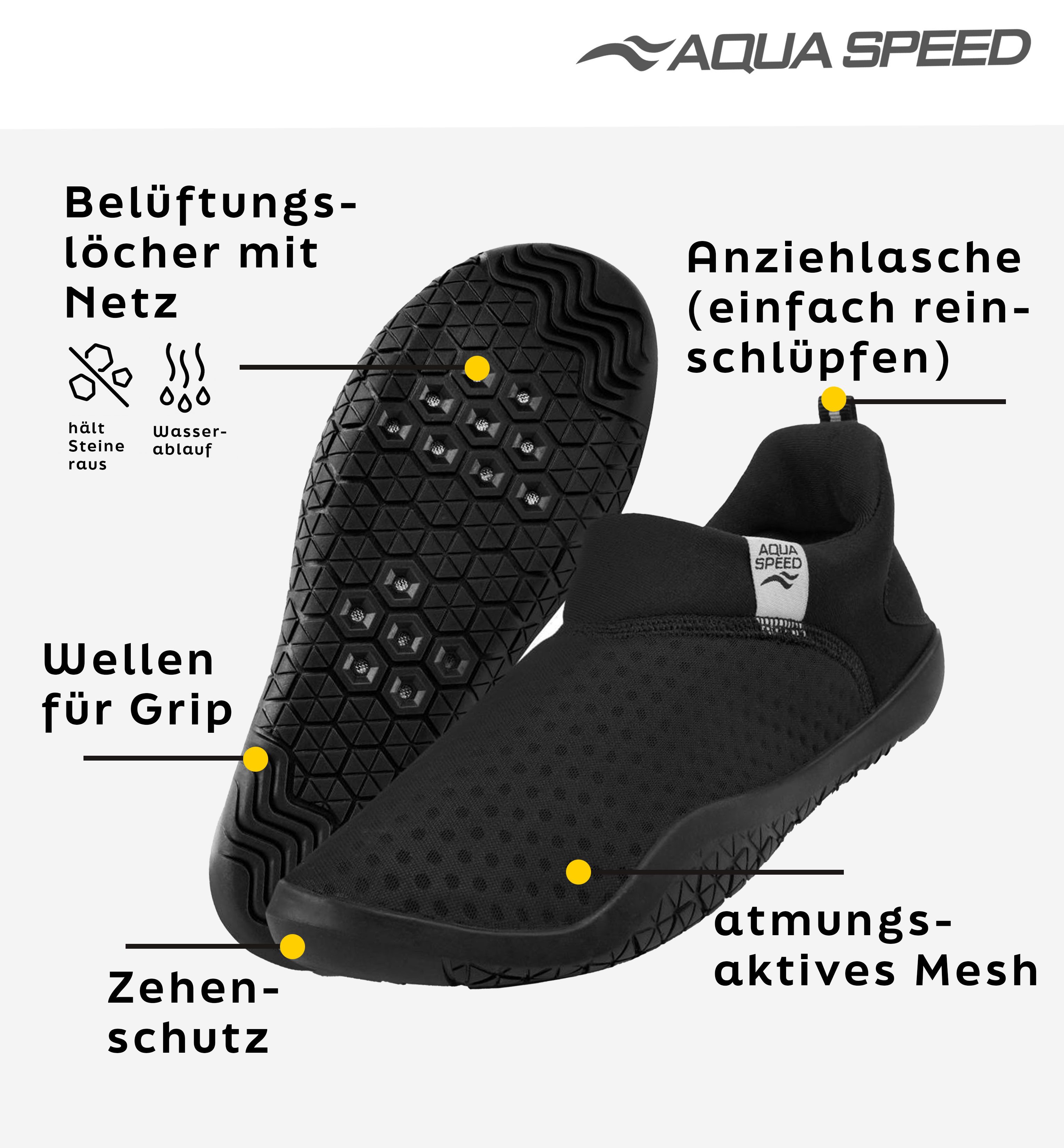 Aqua Speed Aqua Speed Lagarto Aquaschuhe Gr. 41 – Leicht & komfortabel im S günstig online kaufen