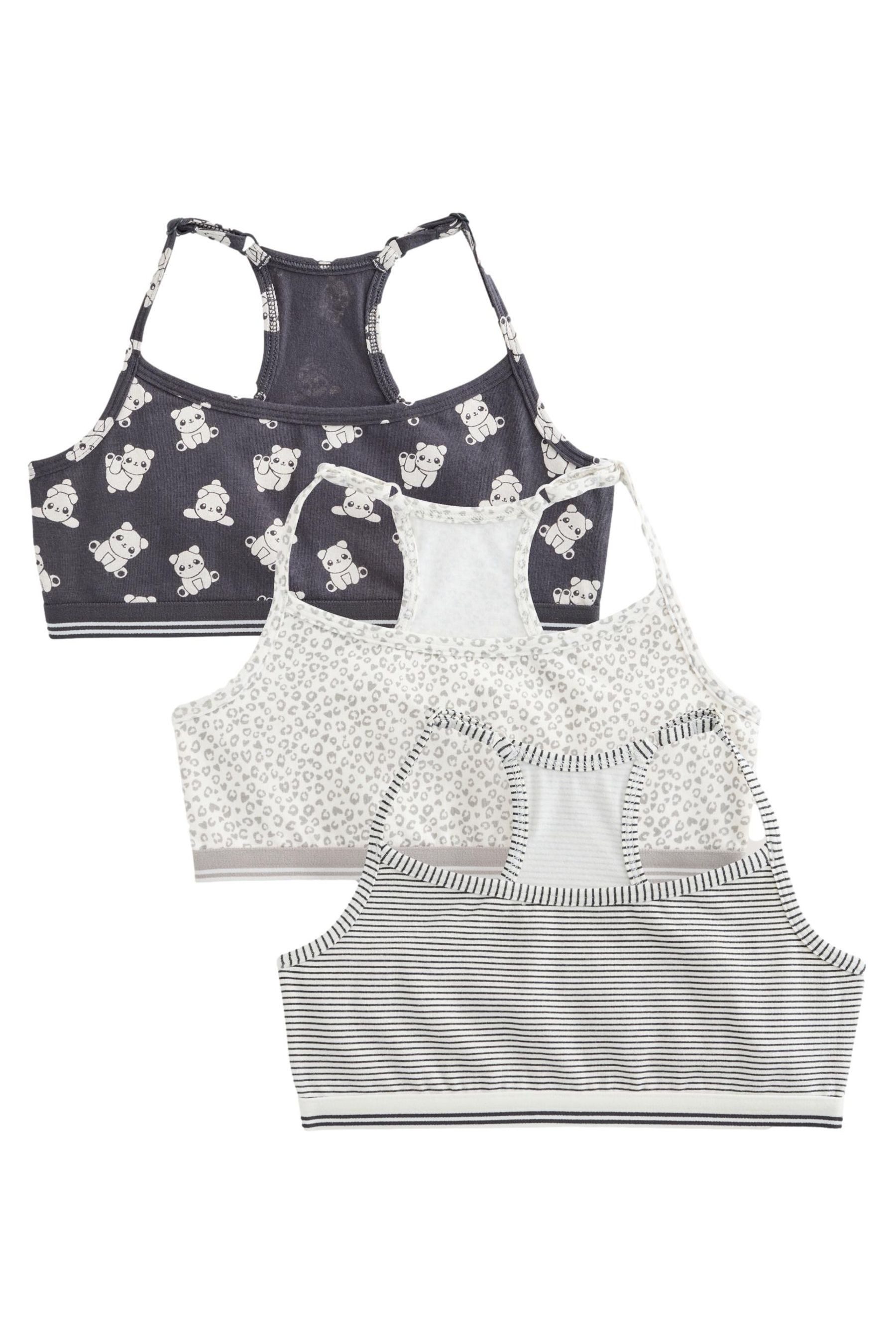 Crop-Top Kurz-Tops, 3er-Pack