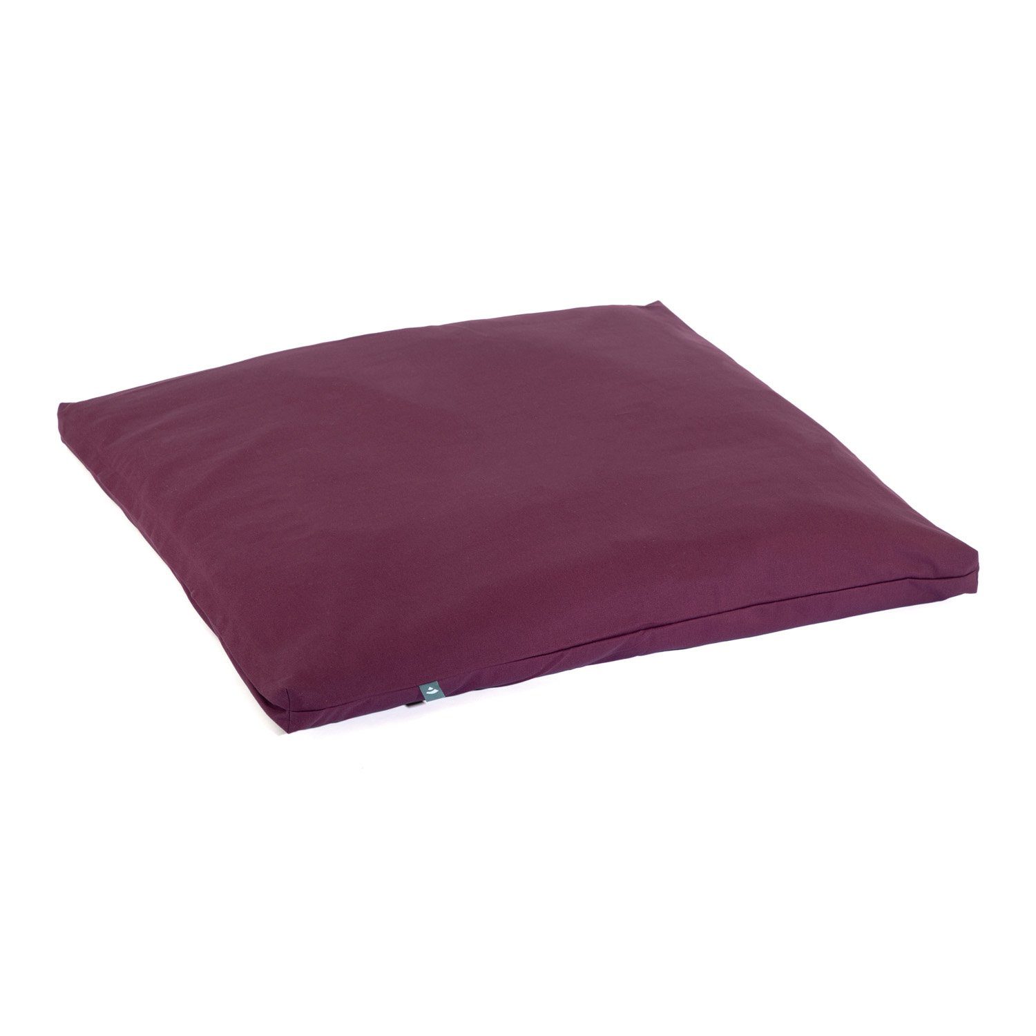 bodhi Meditationskissen Meditationsmatte Zabuton ECO aubergine