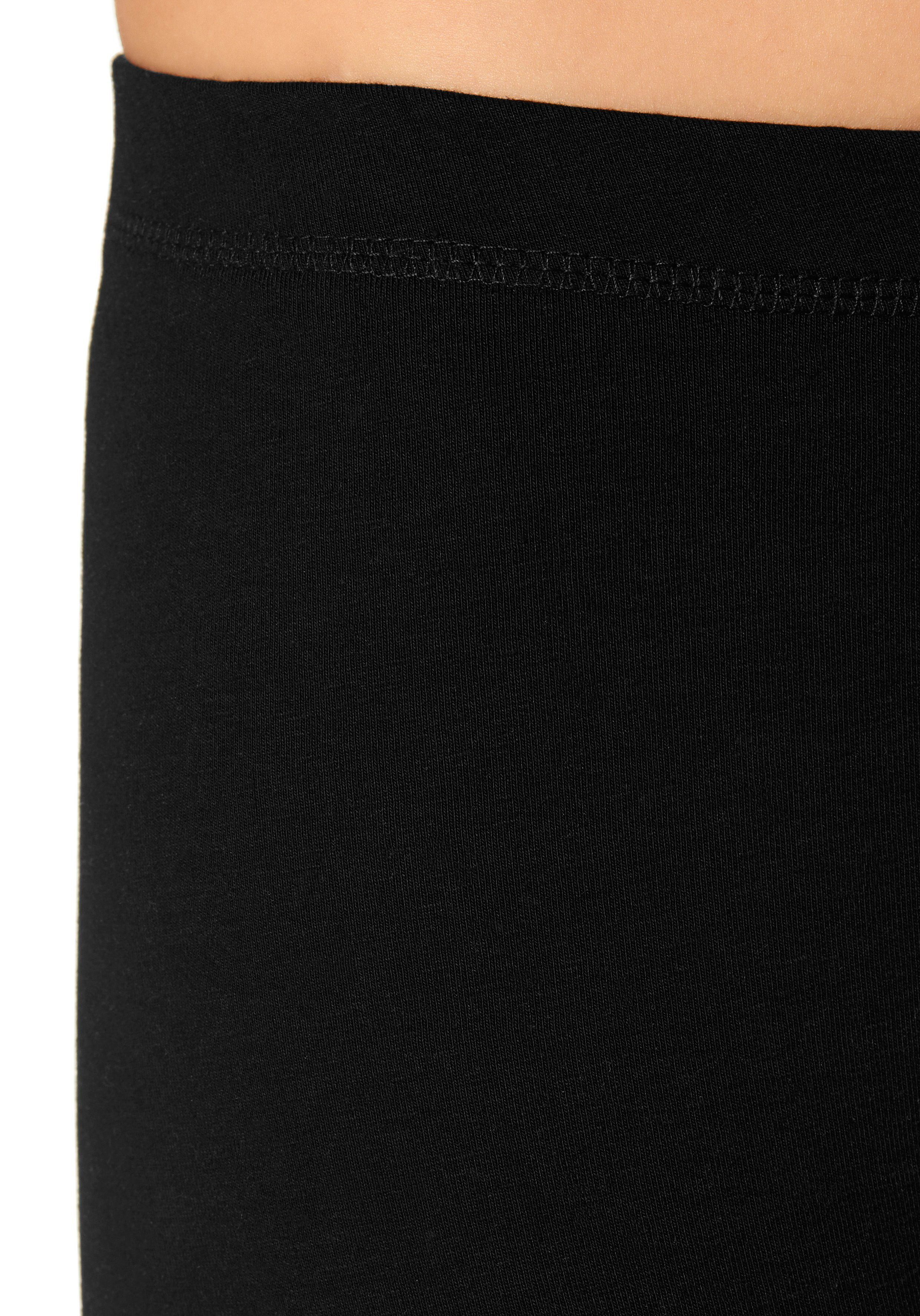Melrose Leggings (Packung, 2er-Pack) Weicher Stretch mit Gummibund. Lang und 3/4 im Doppelpack