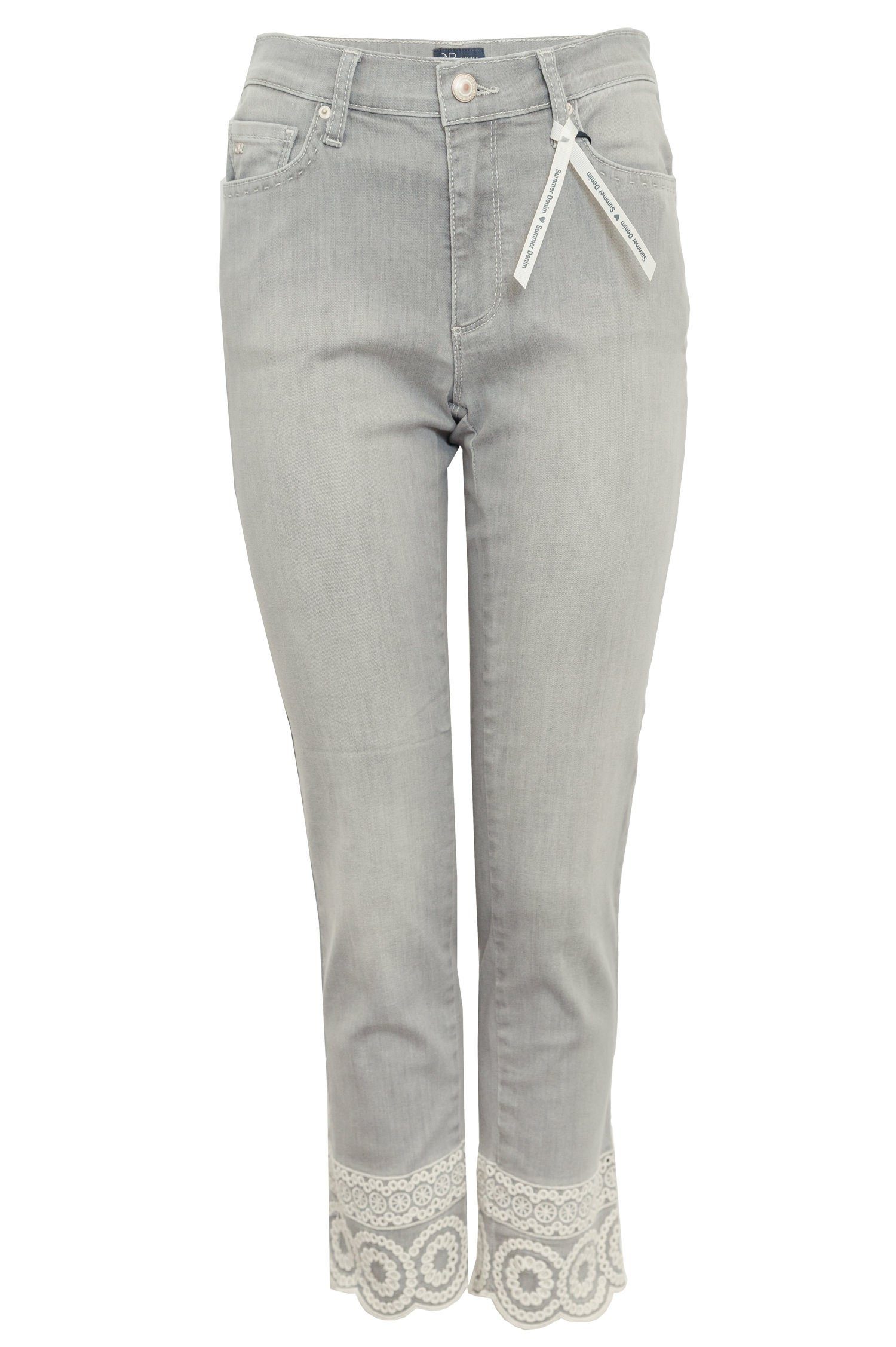 Raffaello Rossi 5-Pocket-Jeans Suzy Deco light-stone