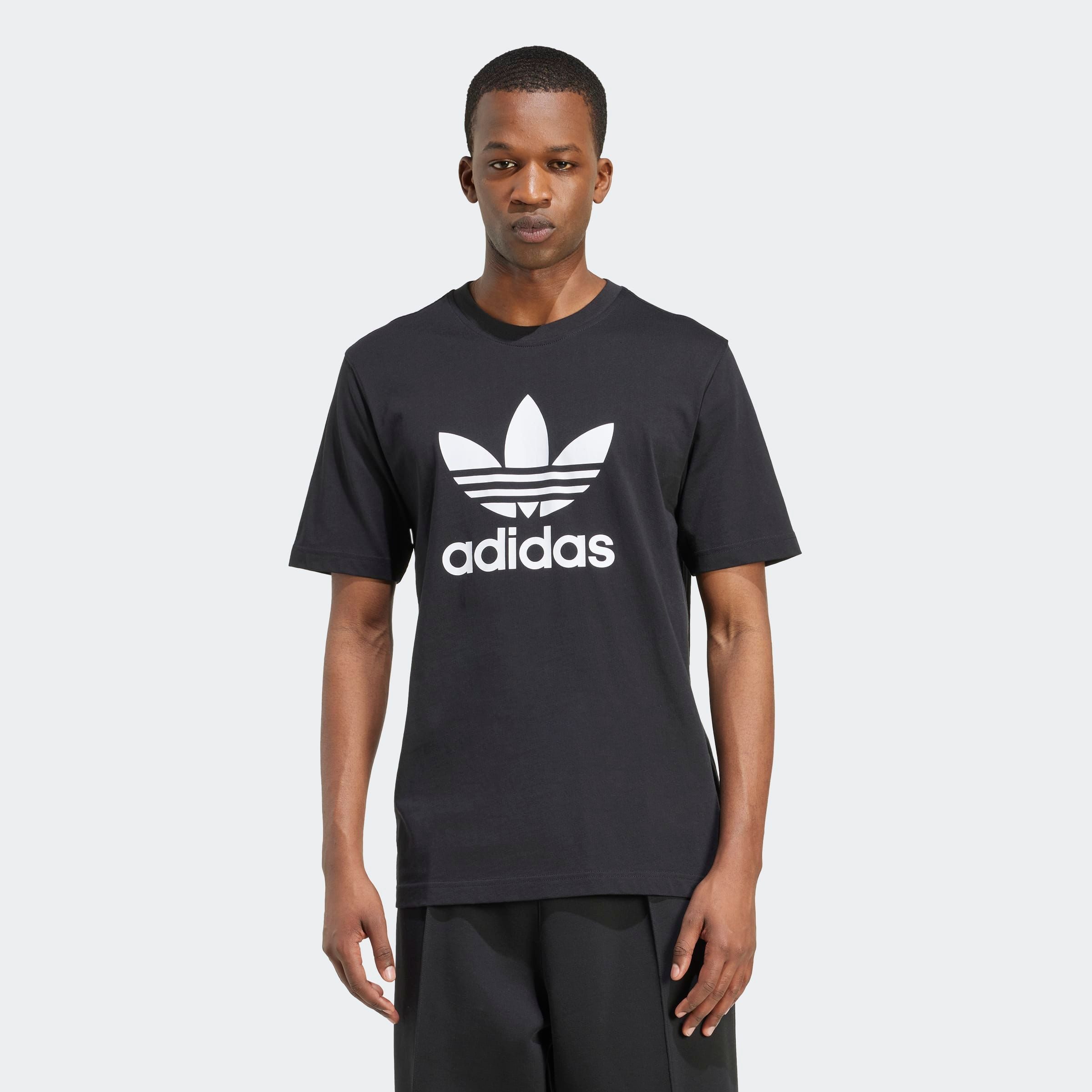 adidas Originals T-Shirt TREFOIL T-SHIRT Basic Shirt mit großem Trefoil Log günstig online kaufen