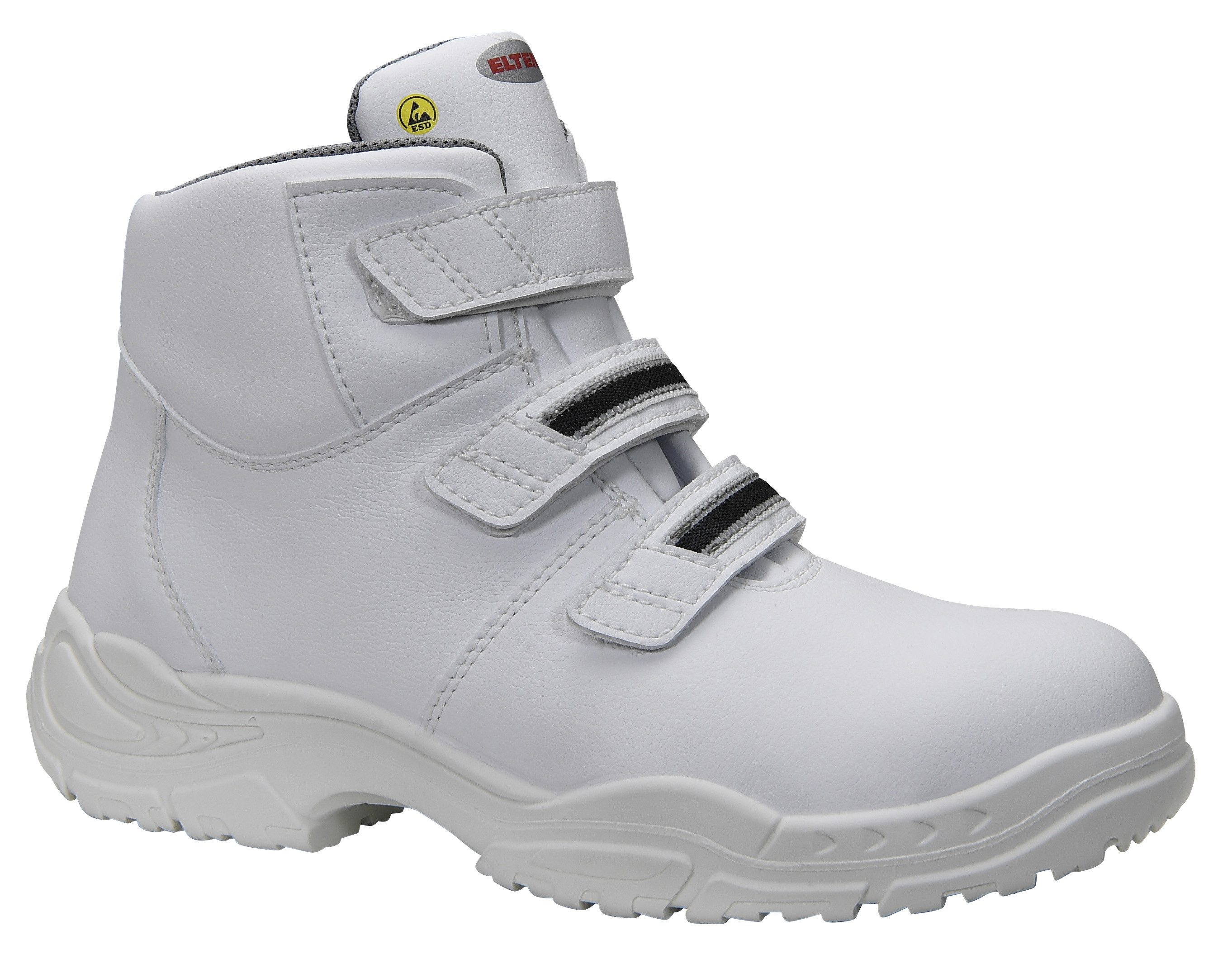 WHITE Strap Mid ESD S3S Sicherheitsstiefel