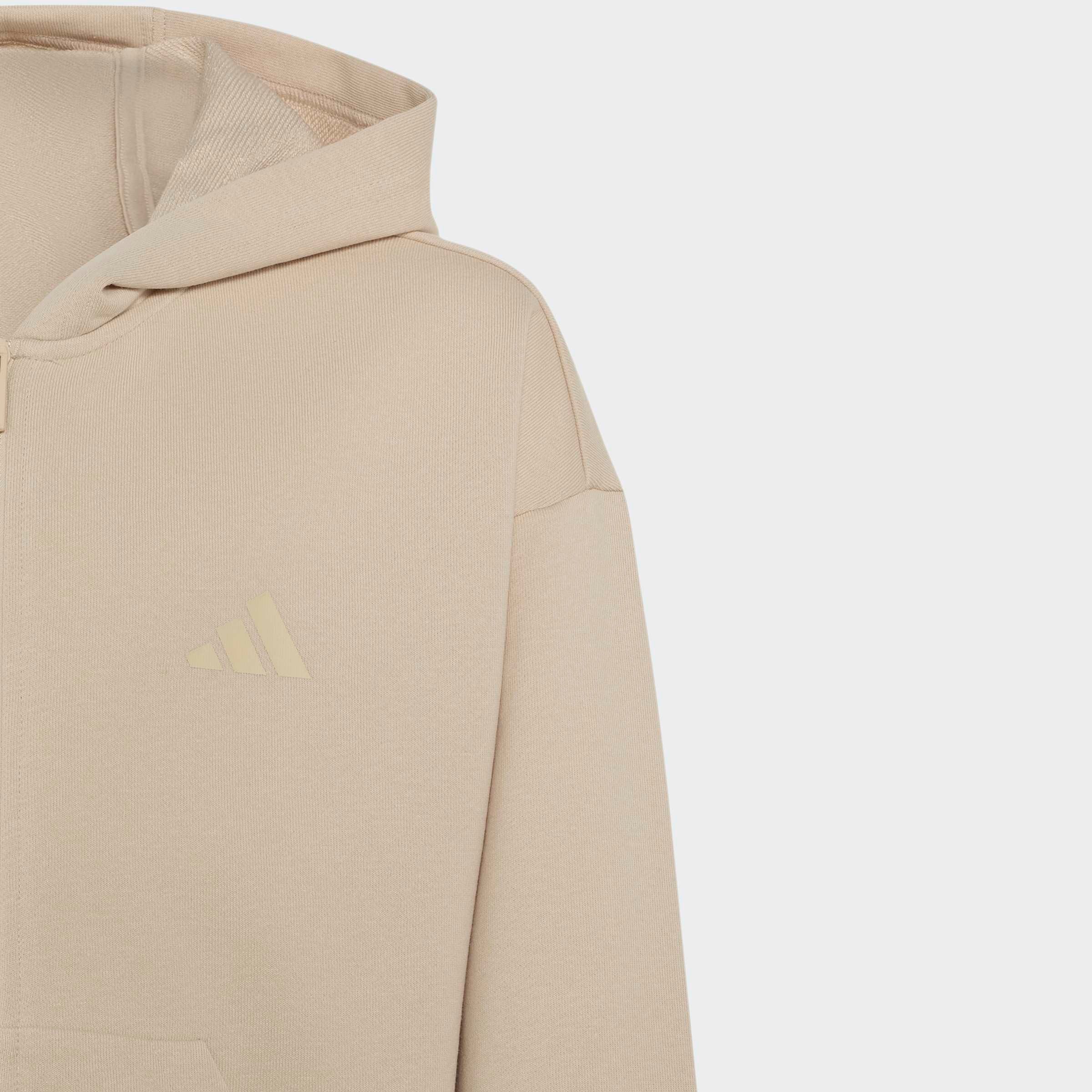 adidas Sportswear Kapuzensweatshirt ESSENTIALS, DURCHGEHENDER REISSVERSCHLUSS für Kinder, mit Kapuze – Bild 4 von 5