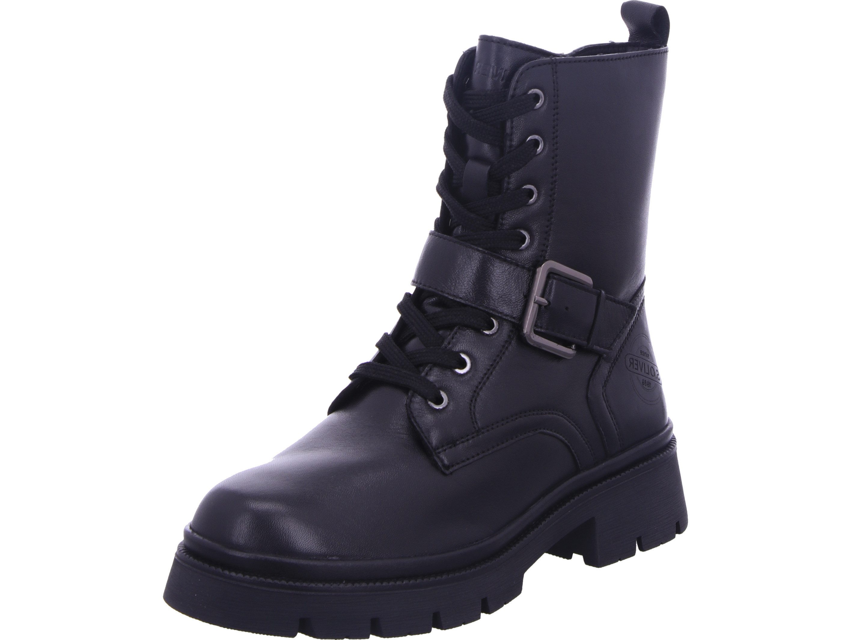 s.Oliver Schnürboots echtes Leder