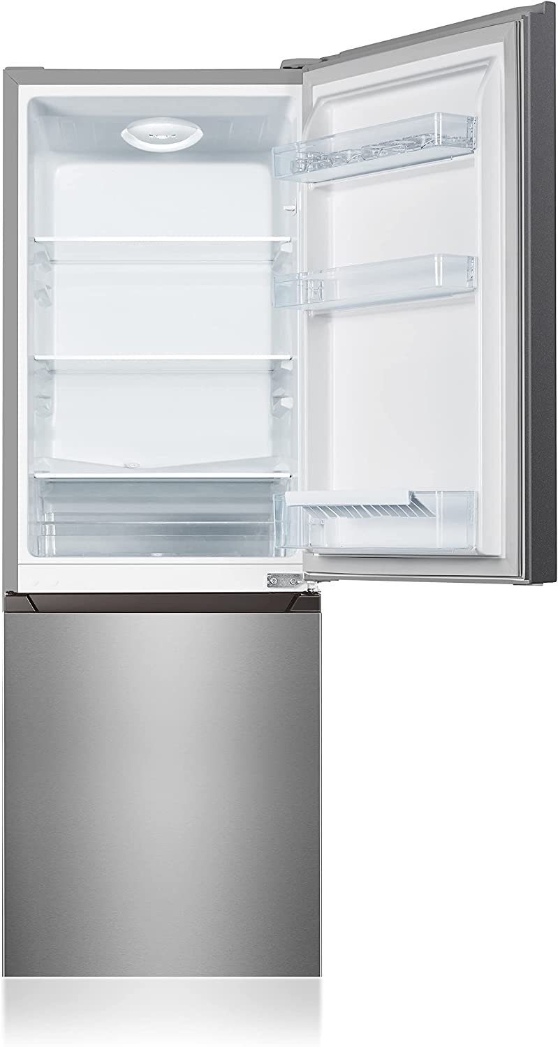 Heinrich´s Kühl-/Gefrierkombination Kühl- und Gefrierkombination HKS 3091 SI, 143 cm hoch, 49.5 cm breit, Kühlvolumen 122L, Gefrierfach 53L