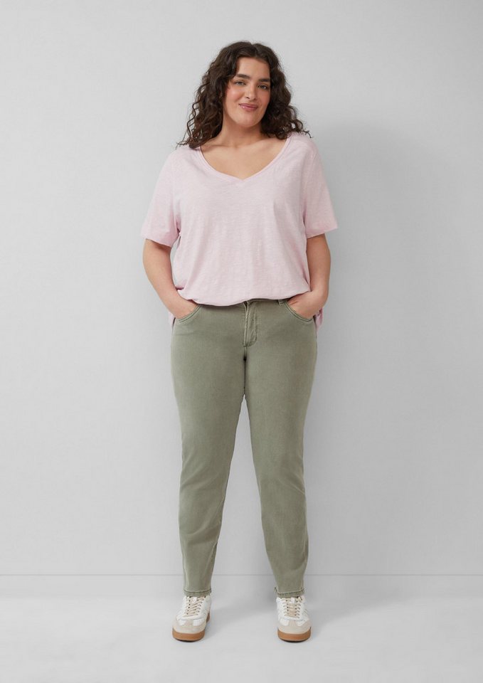 s.Oliver Slim-fit-Jeans Jeans-Hose Jeans / Mid Rise / Slim Fit