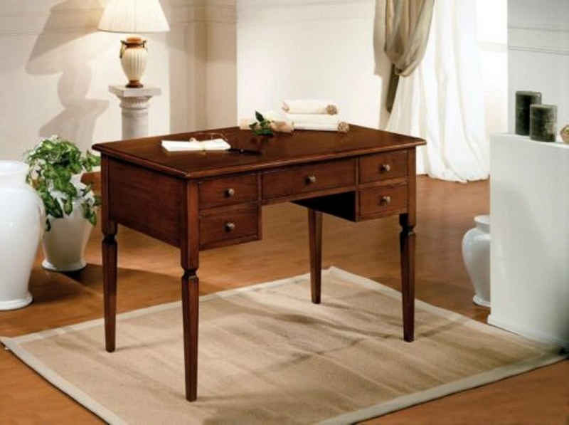 JVmoebel Schreibtisch, Art deco Schreibtisch Englischer Tische Massivholz Tisch