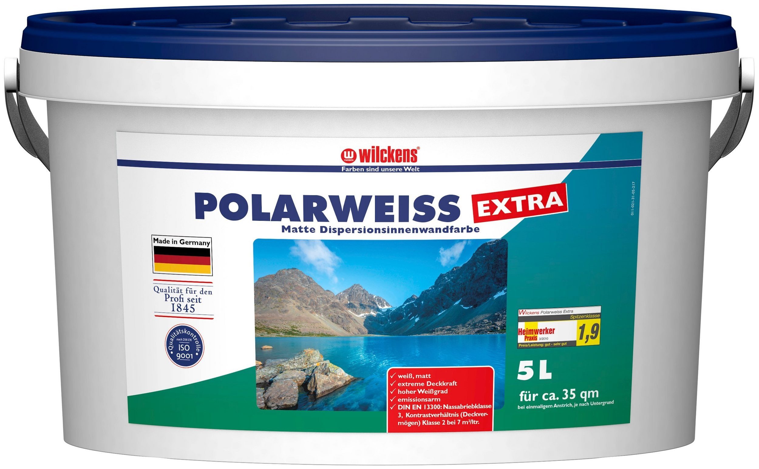 Wilckens Farben Wand- und Deckenfarbe Wilckens Polarweiss Extra