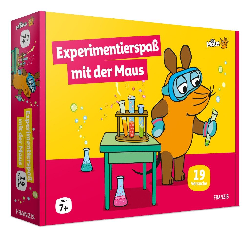 Franzis Modellbausatz Experimentierspaß mit der Maus Experimentierkasten für Kinder
