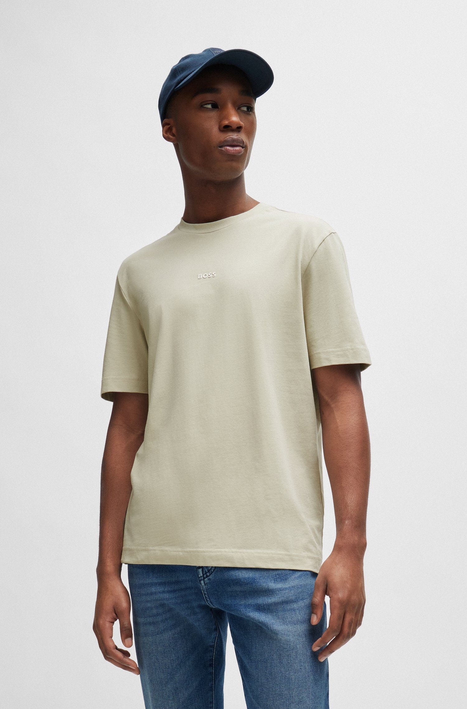 BOSS ORANGE Print-Shirt TChup (1-tlg) mit Marken-Print auf der Brust günstig online kaufen