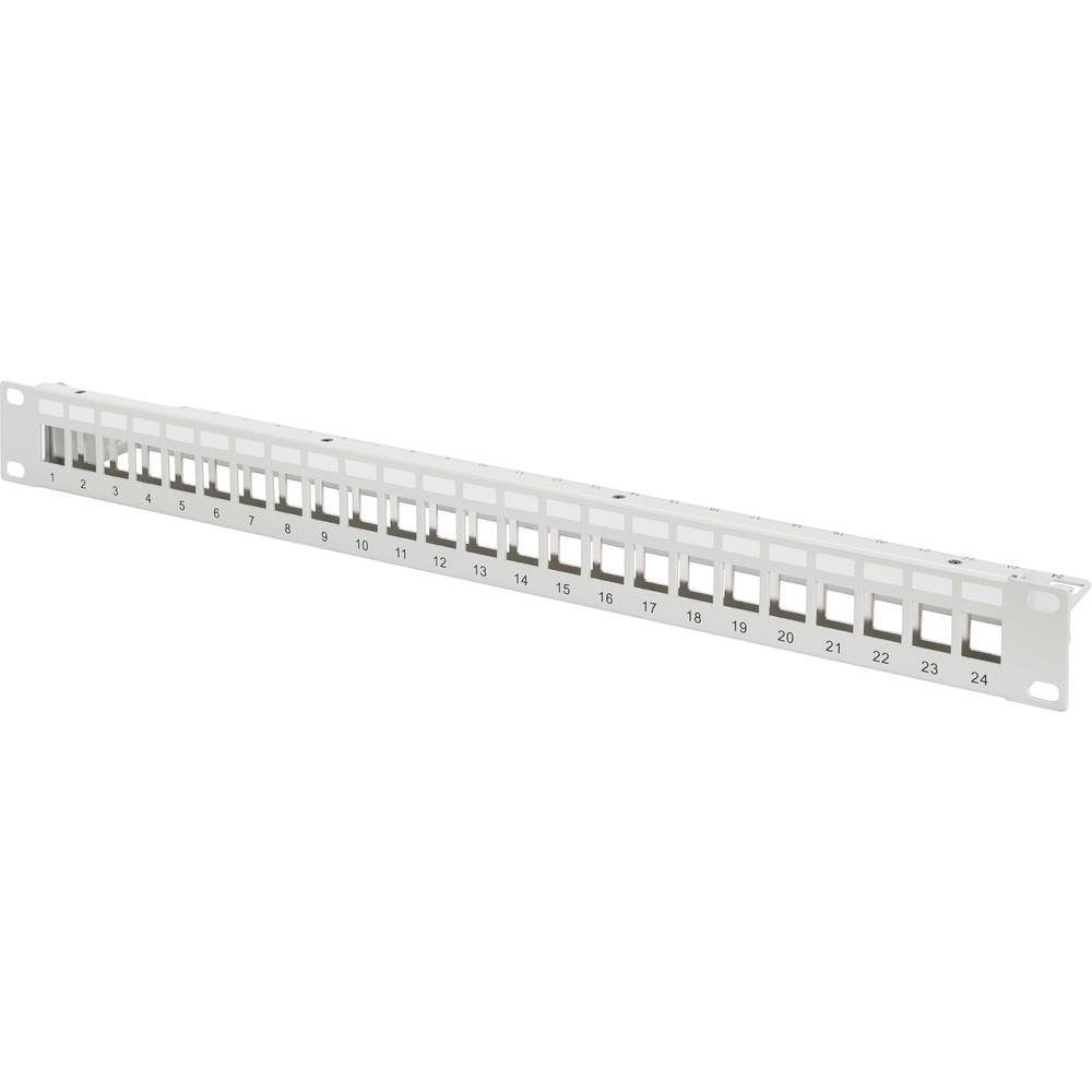 24 Port Modulares Patch Panel, geschirmt Netzwerk-Patch-Panel