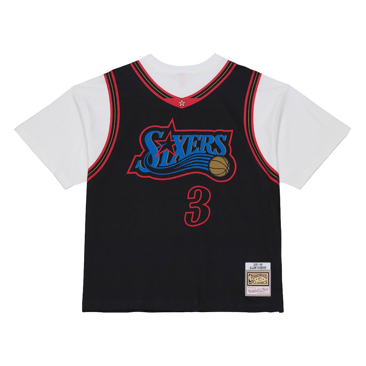 Mitchell & Ness Basketballtrikot Philadelphia 76ers Allen Iverson 1997/98