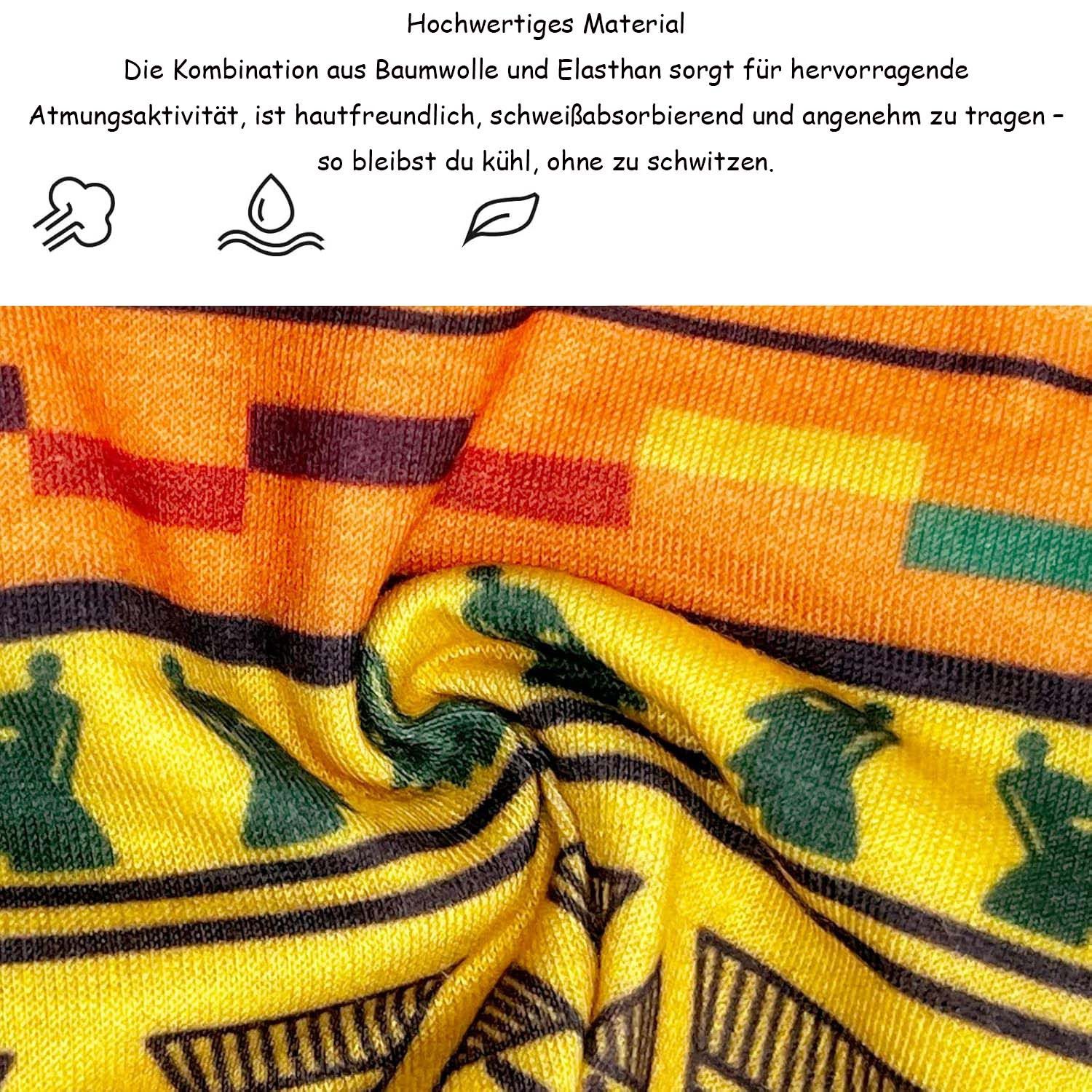 Zaewry Stirnband Damen Haarband Afrika Haarbänder Boho Haarreifen (4-St) (4-St) – Bild 5 von 5