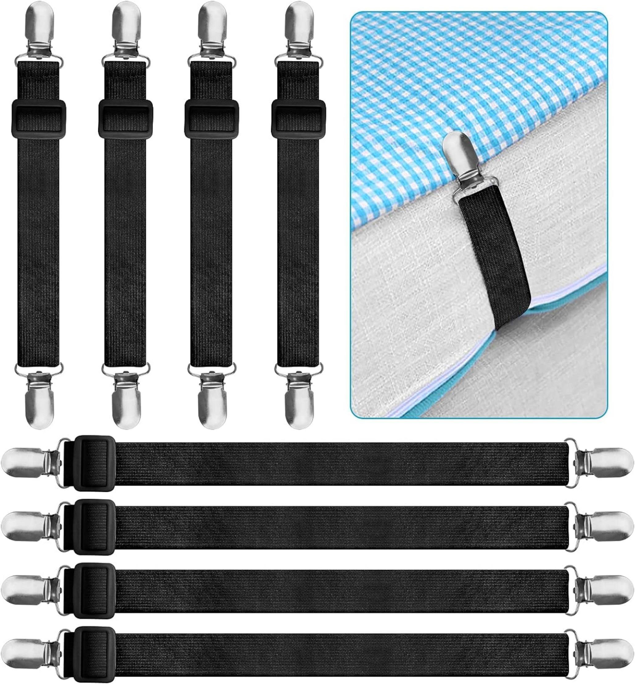 Coonoor Spannbettlaken Spannbettlaken Spannbetttuch-Spanner, Bettlaken-Clip günstig online kaufen