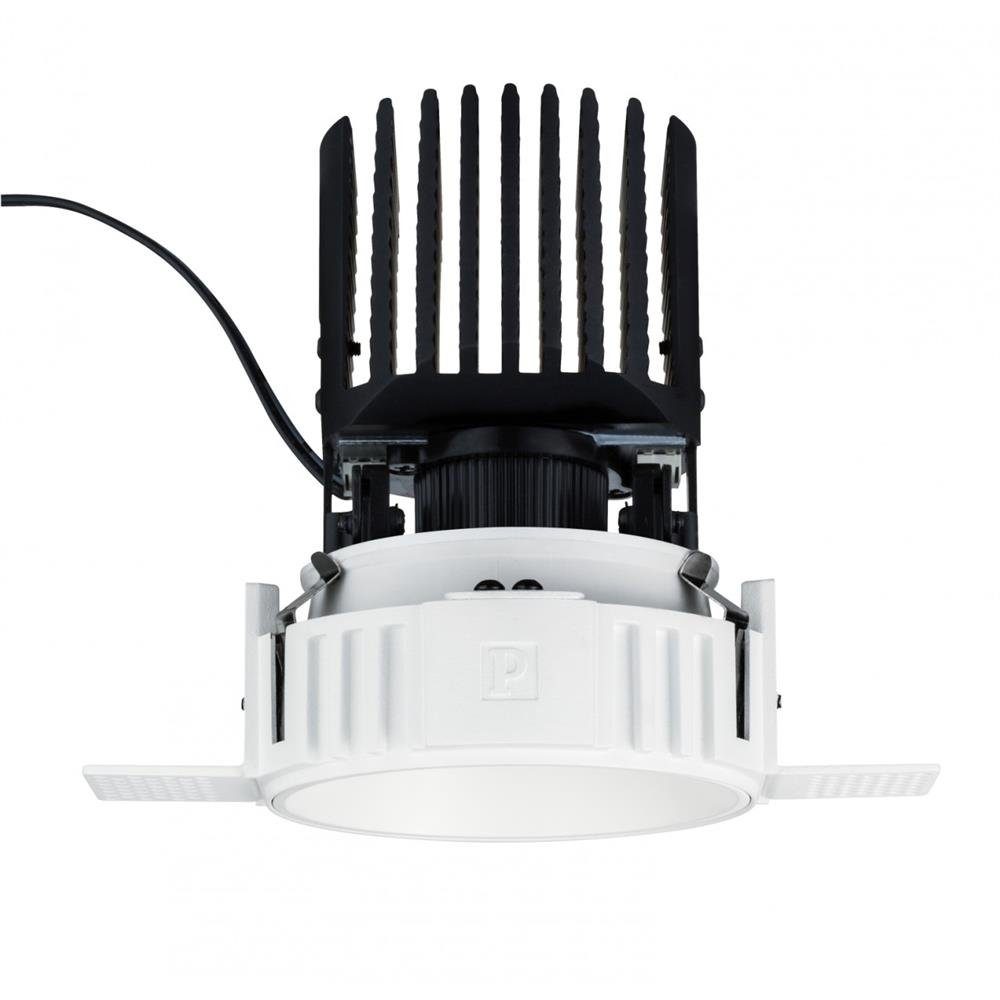 Paulmann Außen-Deckenleuchte 926.52 Premium EBL Set Luca IP44 39° starr 12,6W 230V LED Weiß Alu, 926.52 Premium EBL Set Luca IP44 39° starr 12,6W 230V LED Weiß Alu