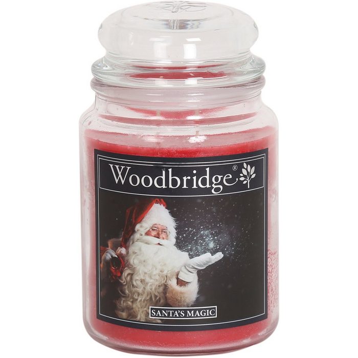 Woodbridge Duftkerze Santa's Magic Weihnachtsdeko rot (1-tlg)