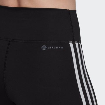 adidas Performance Shorts TRAINING ESSENTIALS 3STREIFEN HIGHWAISTED KURZE (1-tlg)