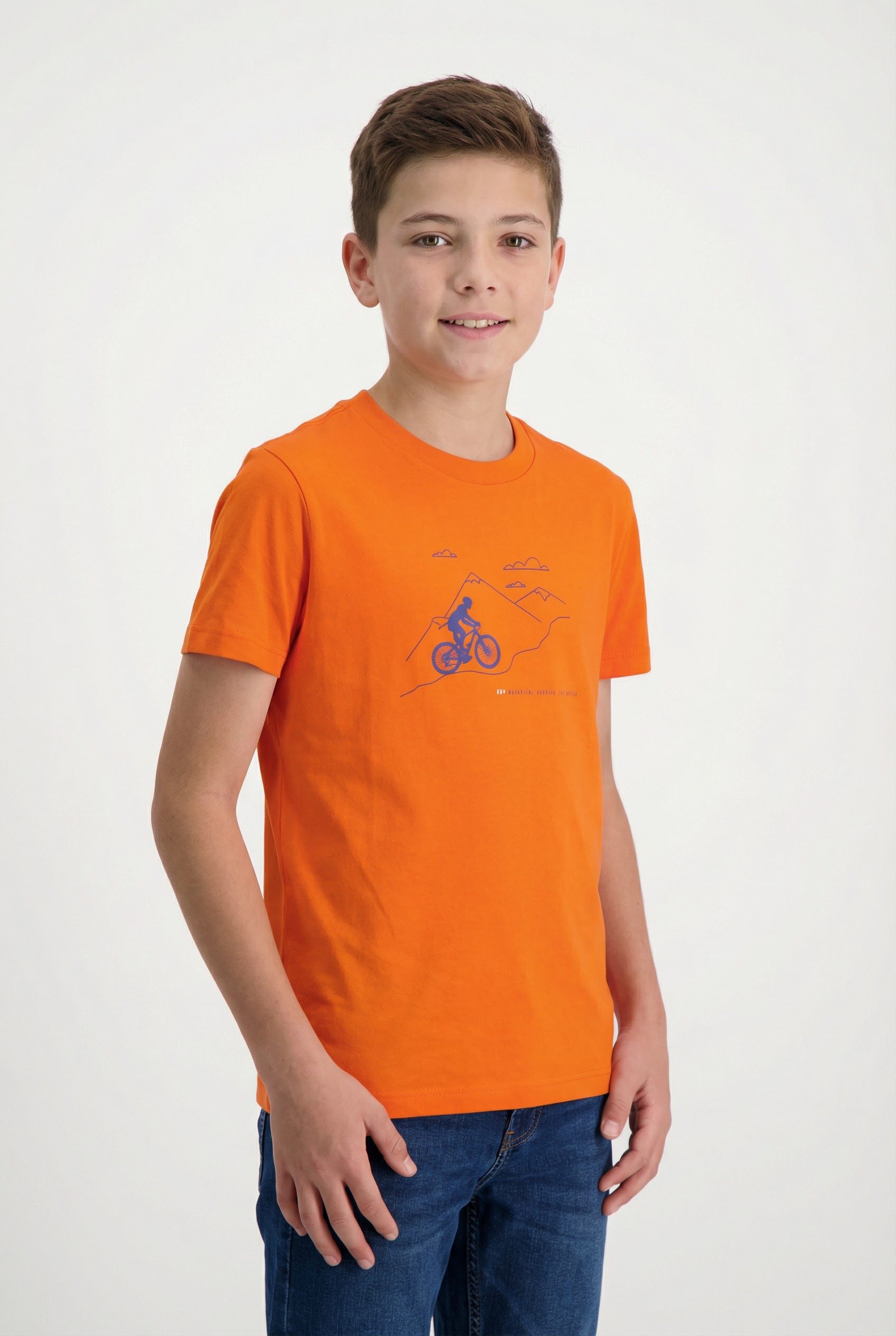 CMP T-Shirt für Kinder, Kurzarm, mit Rundhalsausschnitt, aus Baumwolle