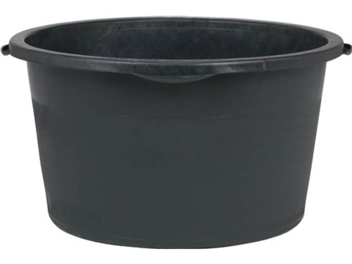 PROMAT Mörtelkübel Mörtelkübel 90 l schwarz recyclebar · schwarz · Liter-Skala