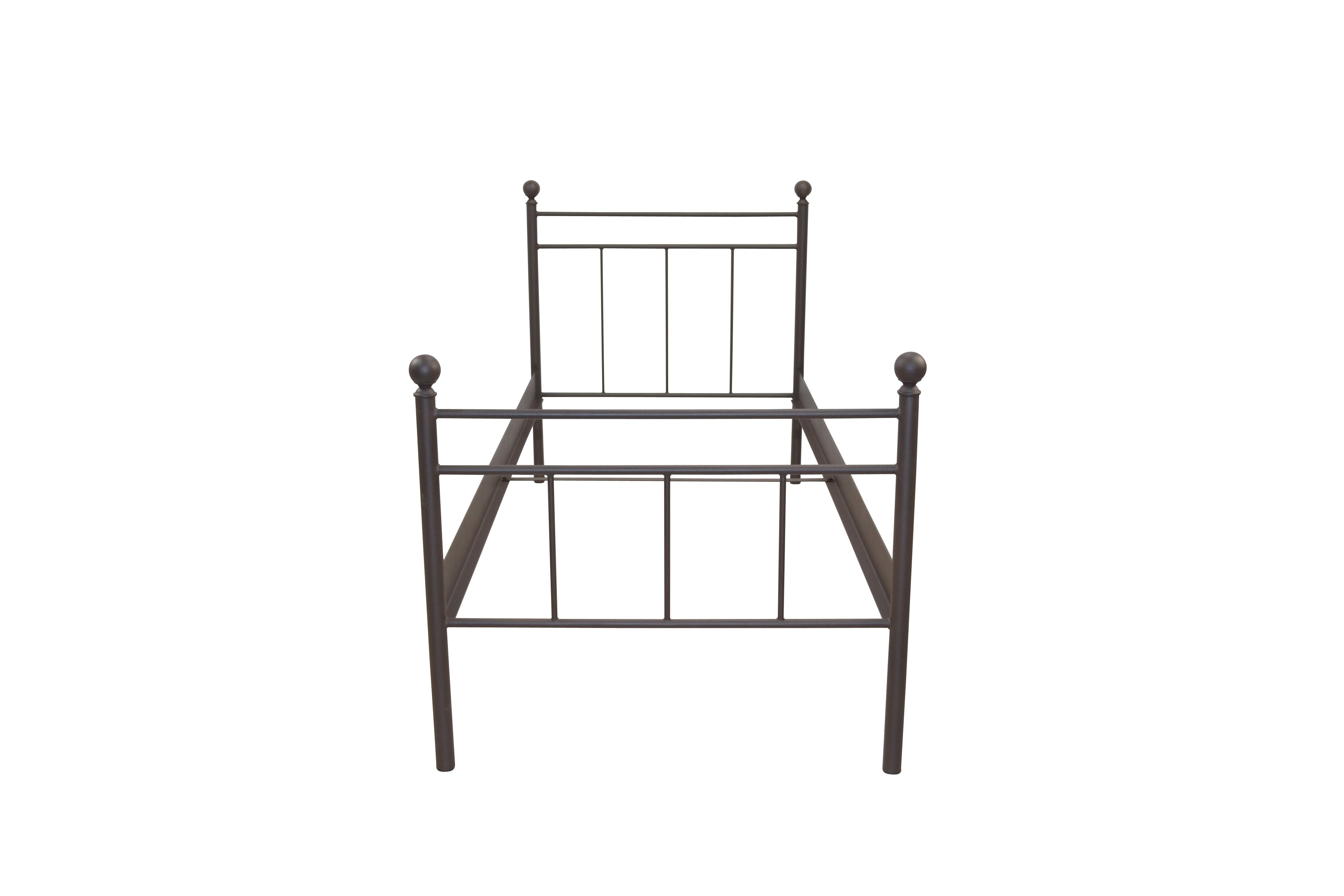 moebel-direkt-online Metallbett Anke Fb. braun (1-tlg), günstig online kaufen