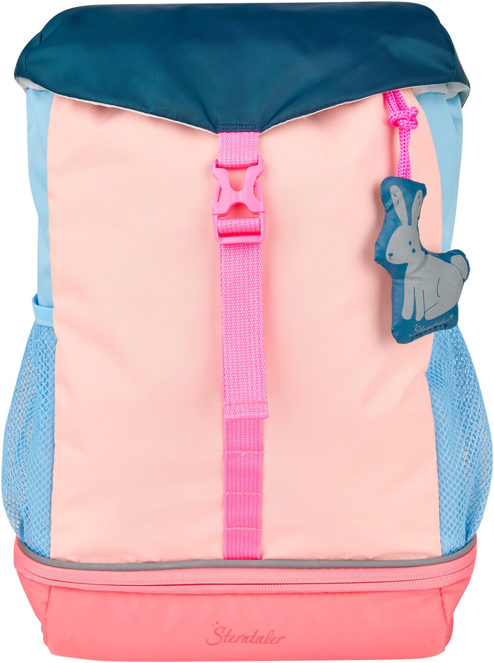 Sterntaler® Kinderrucksack Waldtiere mattrosa, Bodenfach mit Kühlfunktion