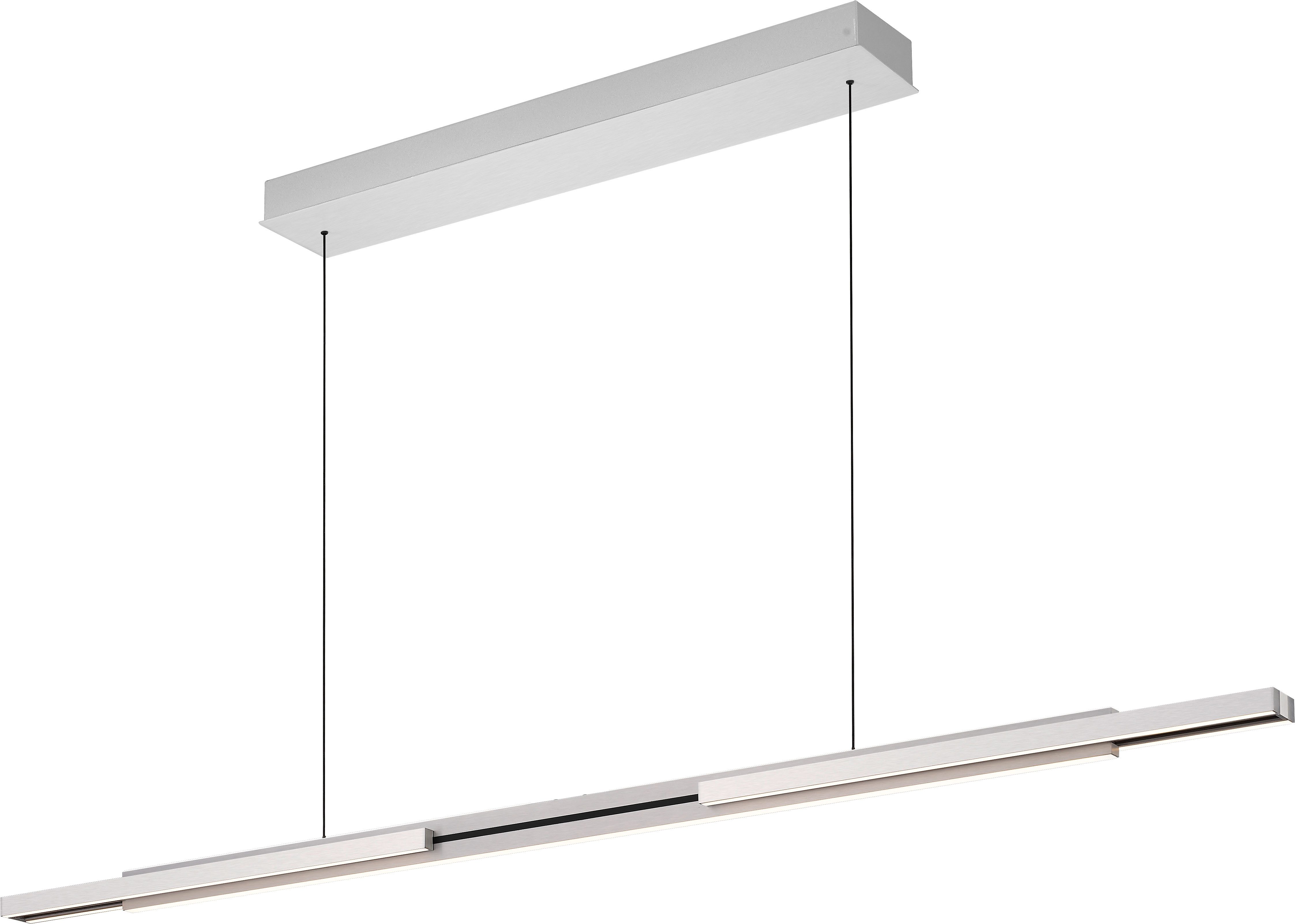 HELL höllisch gutes Licht LED Pendelleuchte WHIPPY, LED fest integriert, warmweiß - kaltweiß, Tastdimmer, 3-Stufen CCT, Stufenlos höhenverstellbar